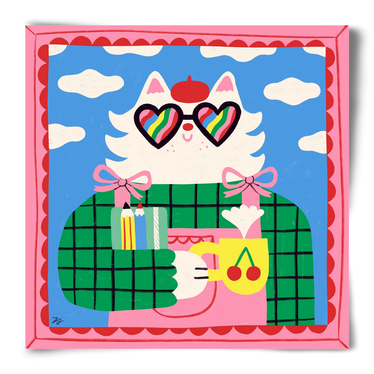 This Gonna be a Good Day, 50x50 cm, Keret nélkül