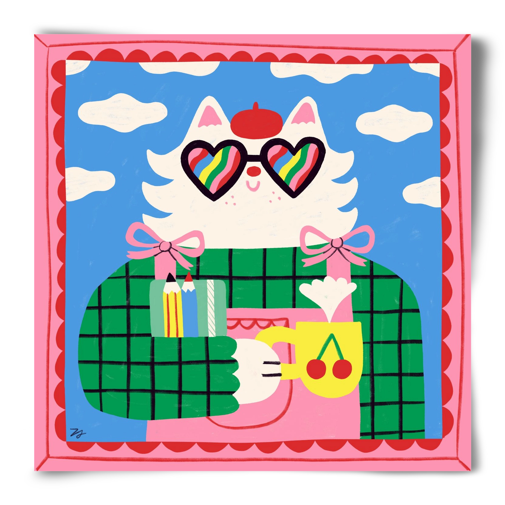 This Gonna be a Good Day, 50x50 cm, Keret nélkül