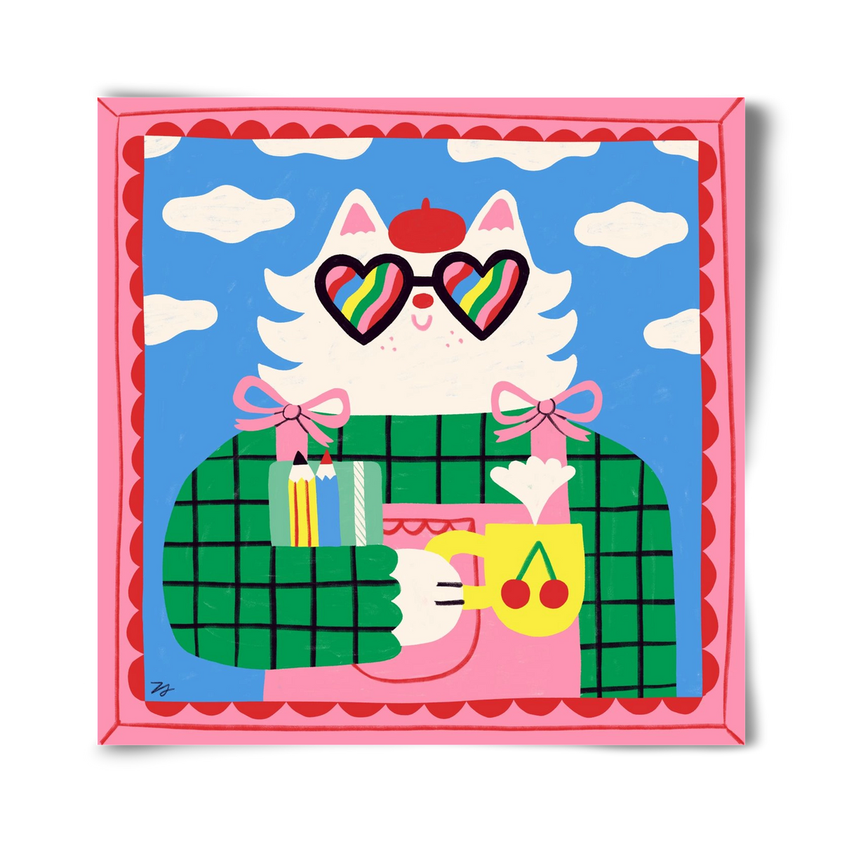 This Gonna be a Good Day, 40x40 cm, Keret nélkül