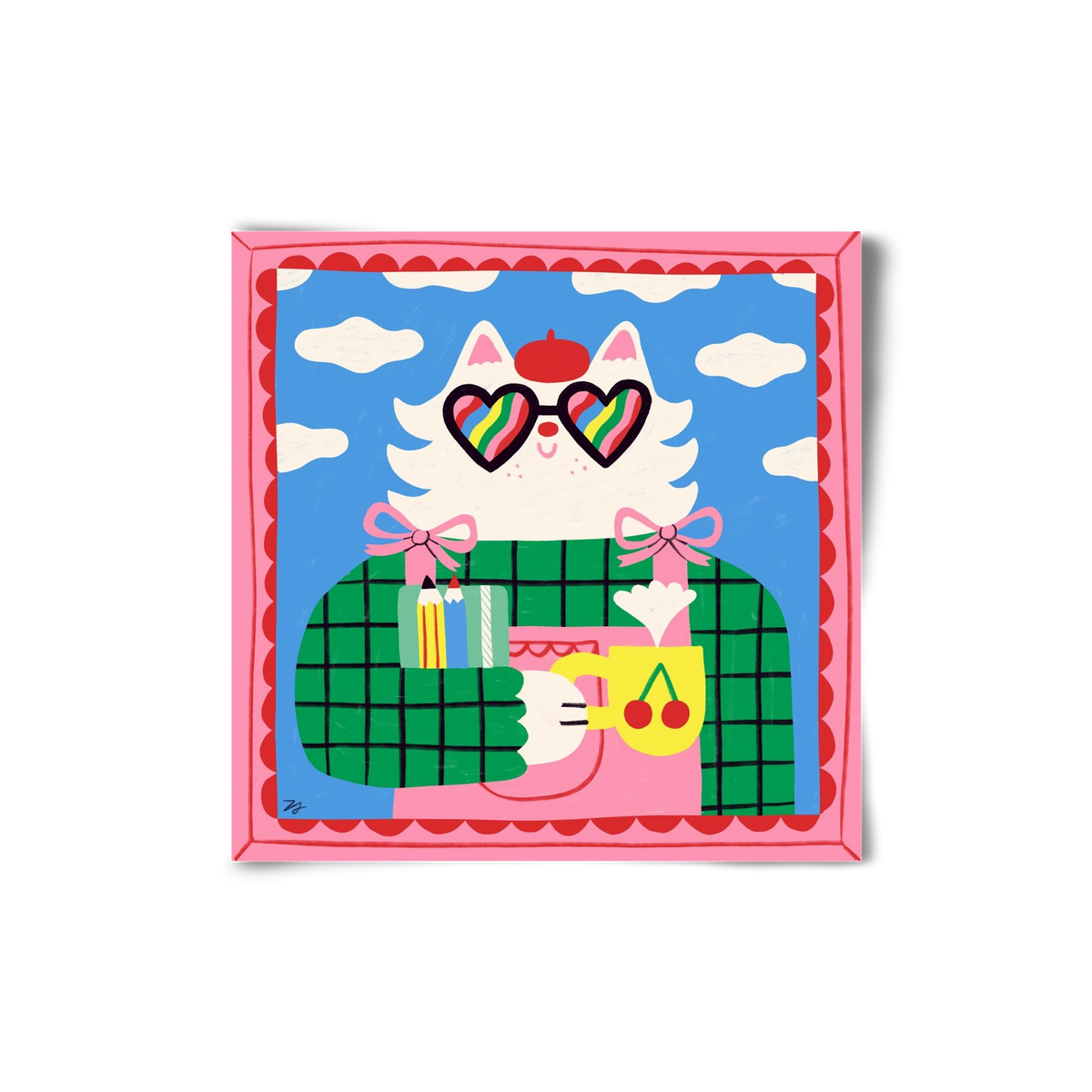 This Gonna be a Good Day, 20x20 cm, Keret nélkül