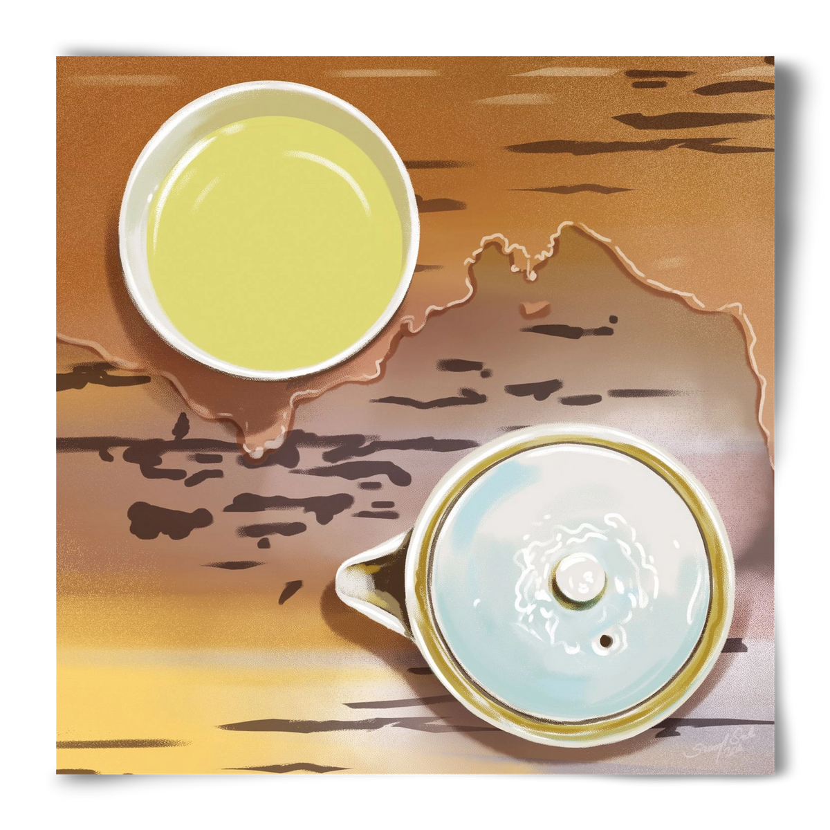 Navigáció, 50x50 cm, Keret nélkül