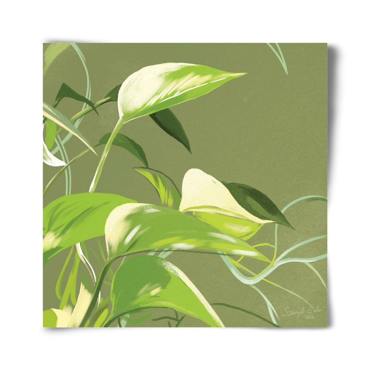 Útvonalak II., 40x40 cm, Keret nélkül