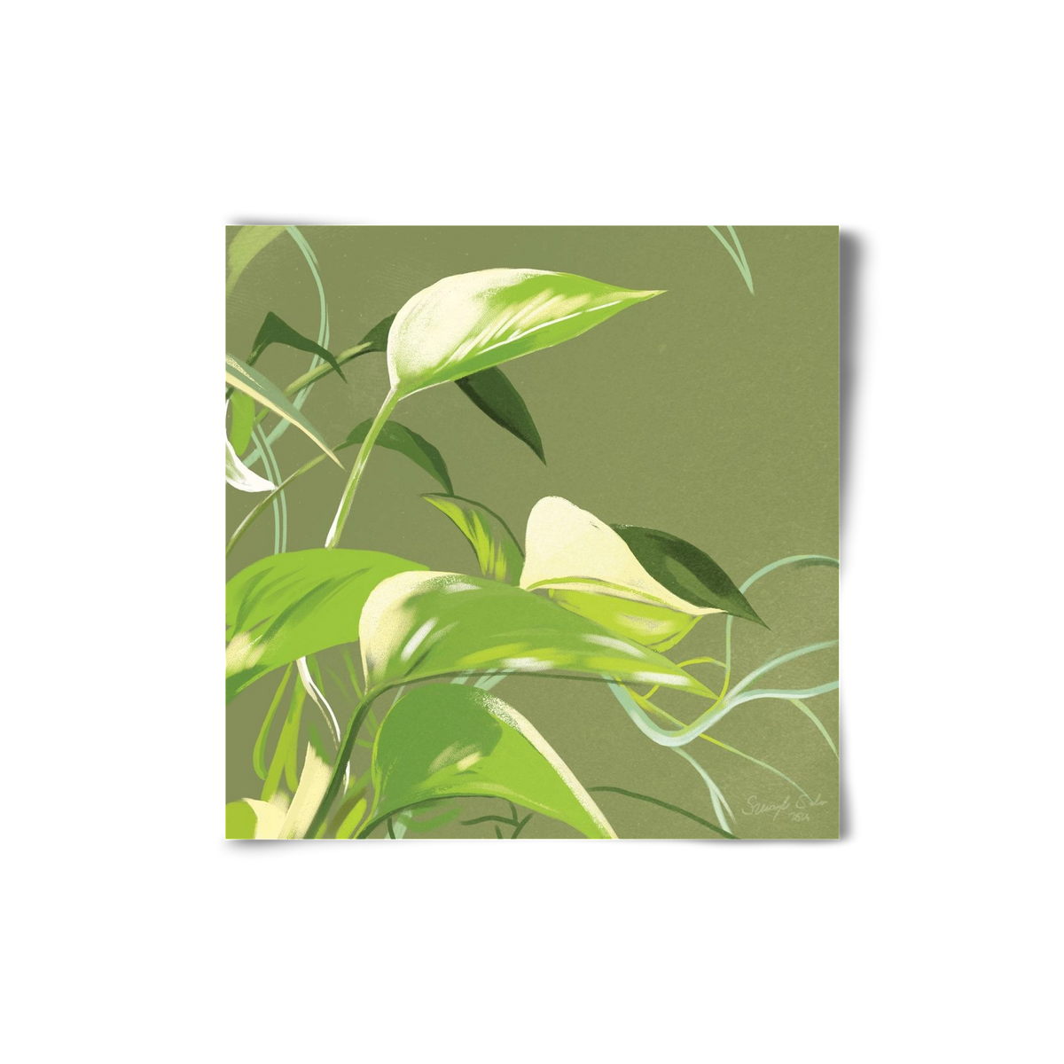 Útvonalak II., 20x20 cm, Keret nélkül