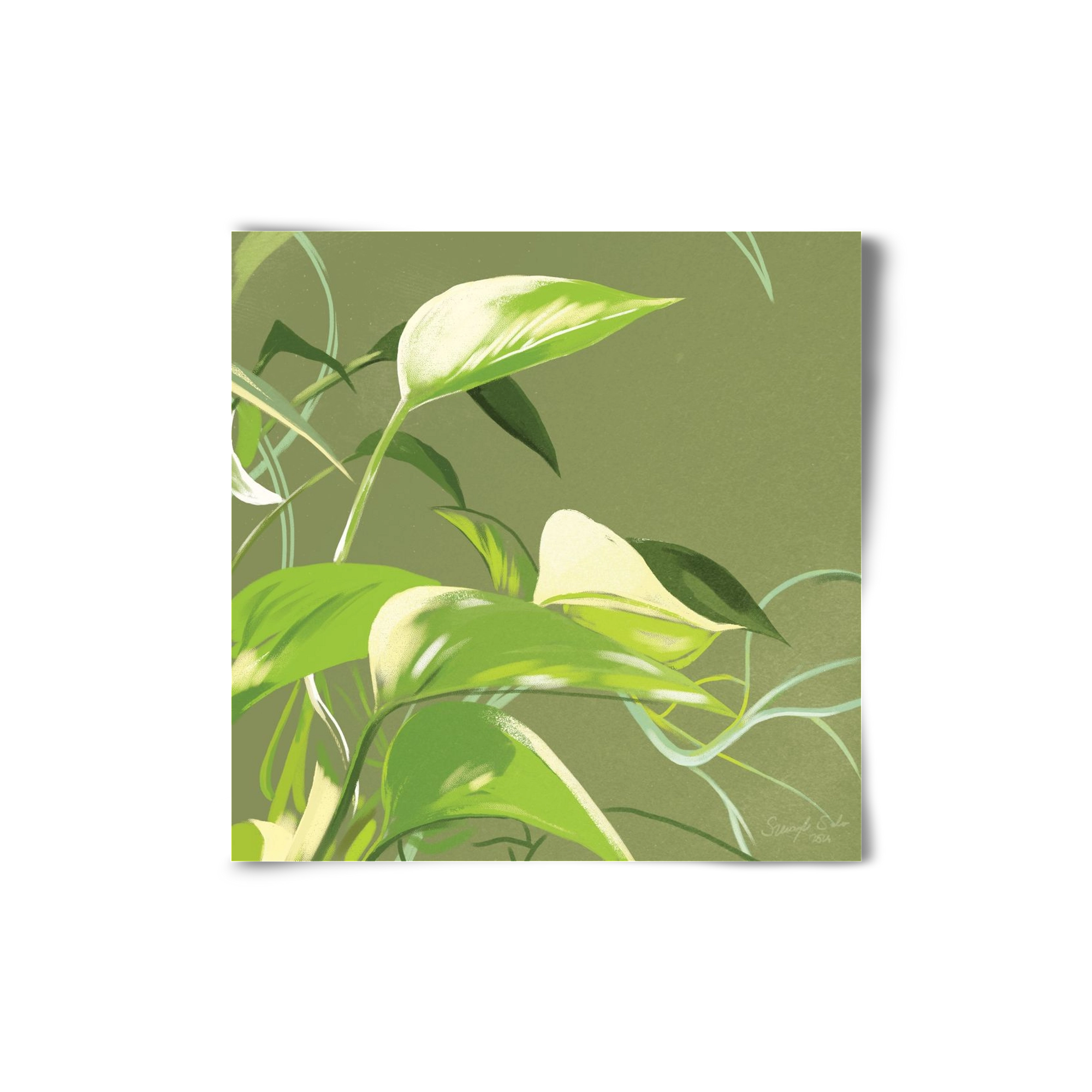 Útvonalak II., 20x20 cm, Keret nélkül