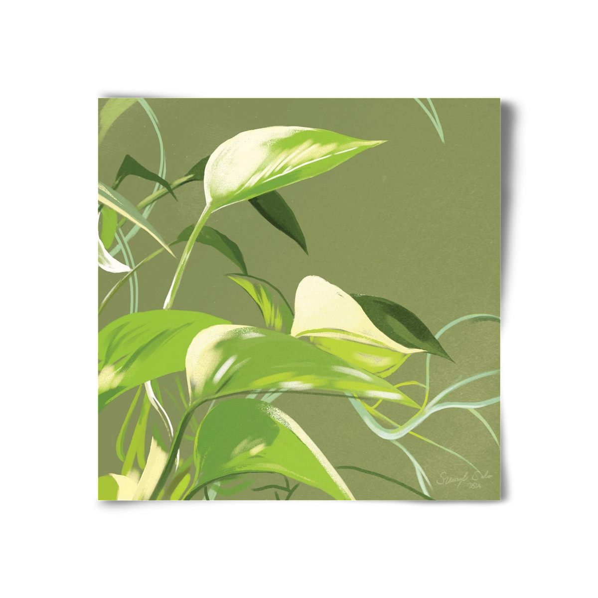 Útvonalak II., 30x30 cm, Keret nélkül