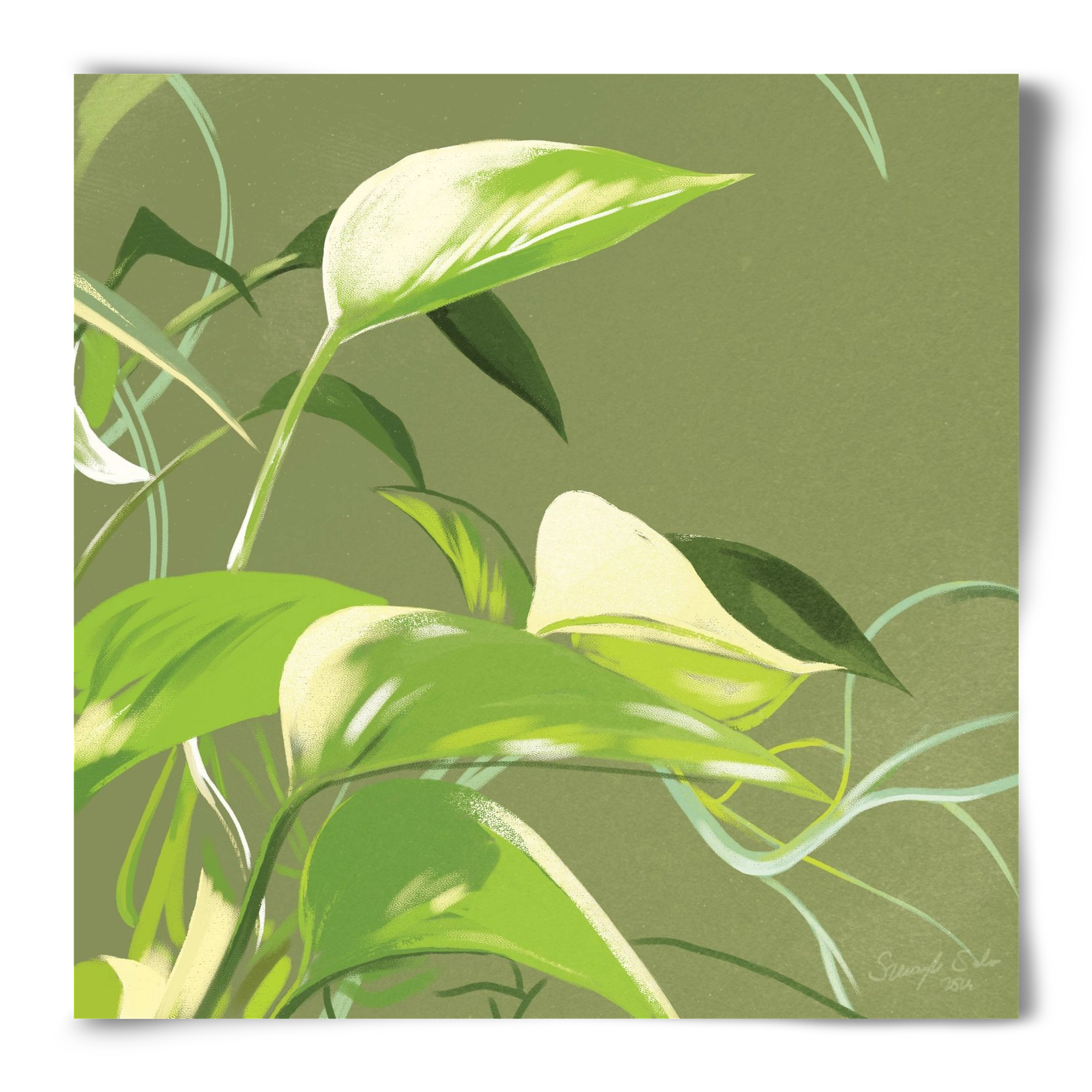 Útvonalak II., 50x50 cm, Keret nélkül