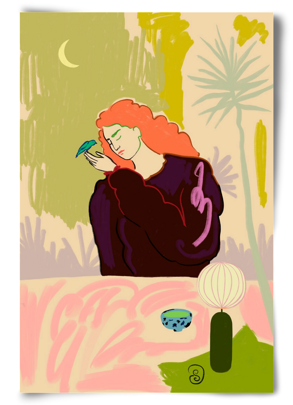 SECRET KNOWLEDGE, 60x90 cm, Keret nélkül