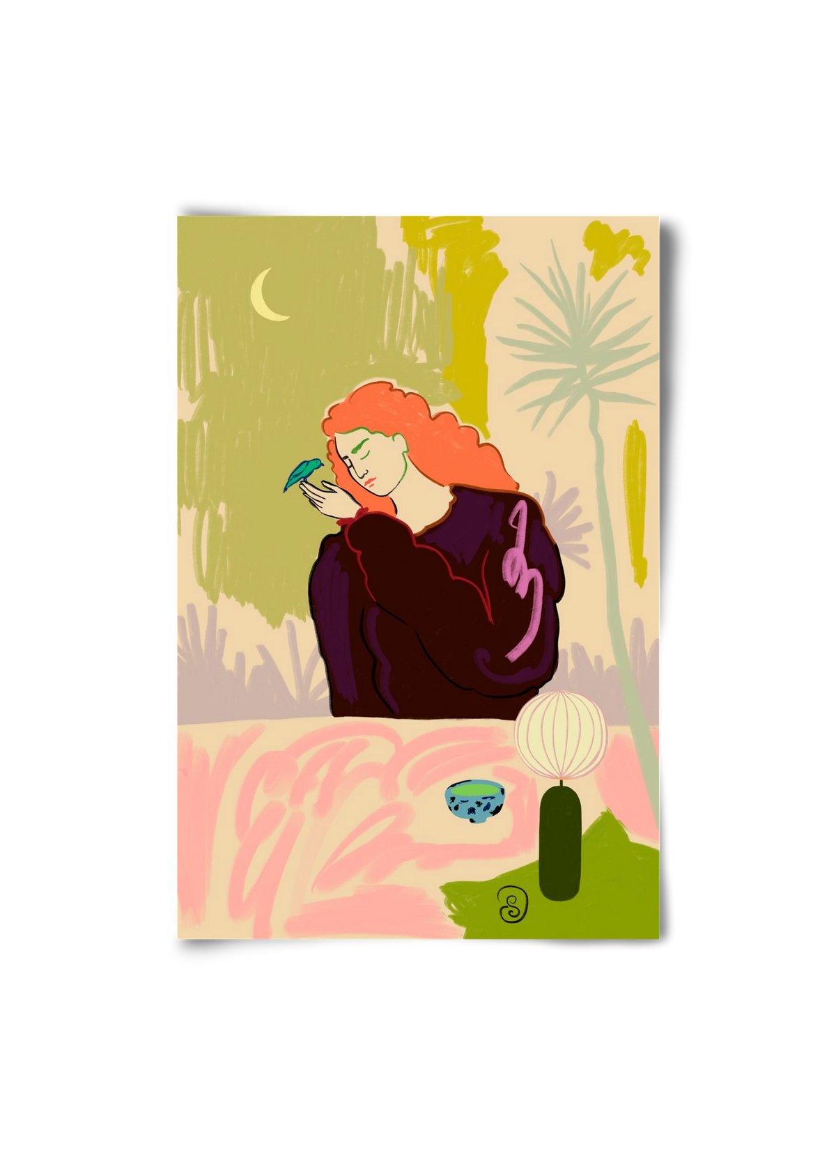 SECRET KNOWLEDGE, 20x30 cm, Keret nélkül