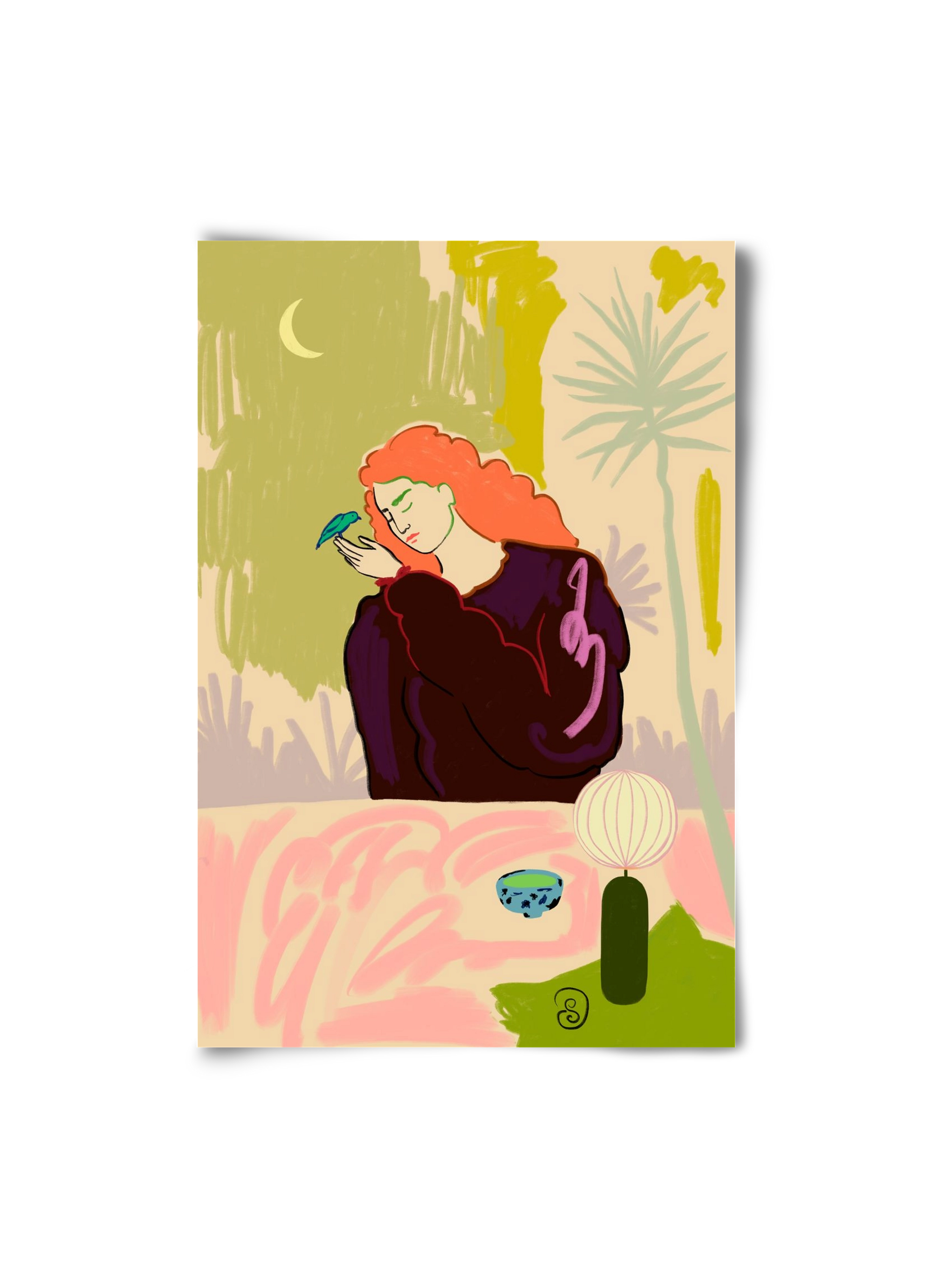 SECRET KNOWLEDGE, 20x30 cm, Keret nélkül