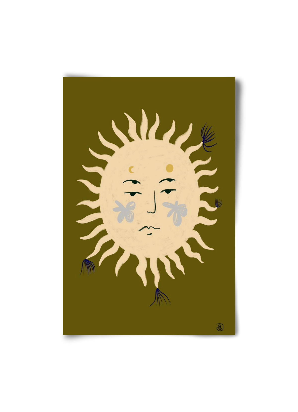 OLIVE SUN, 20x30 cm, Keret nélkül