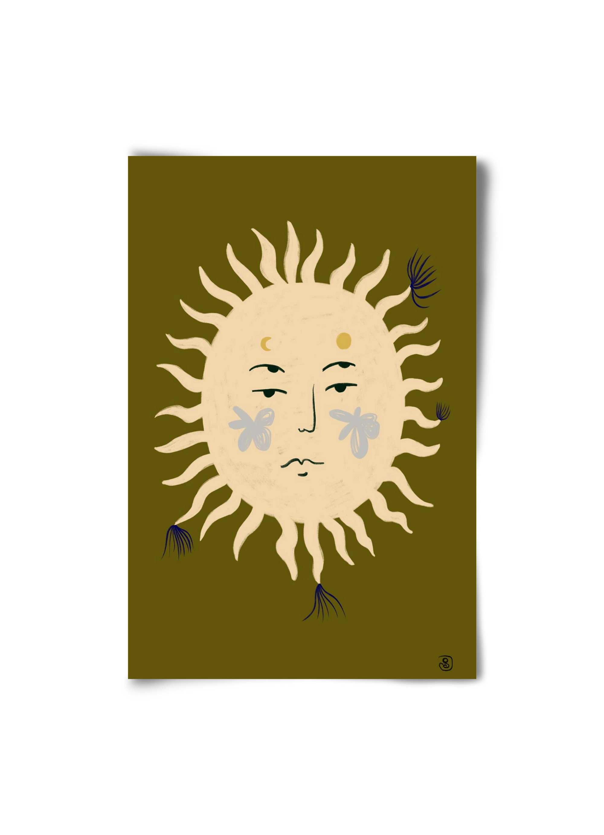 OLIVE SUN, 20x30 cm, Keret nélkül