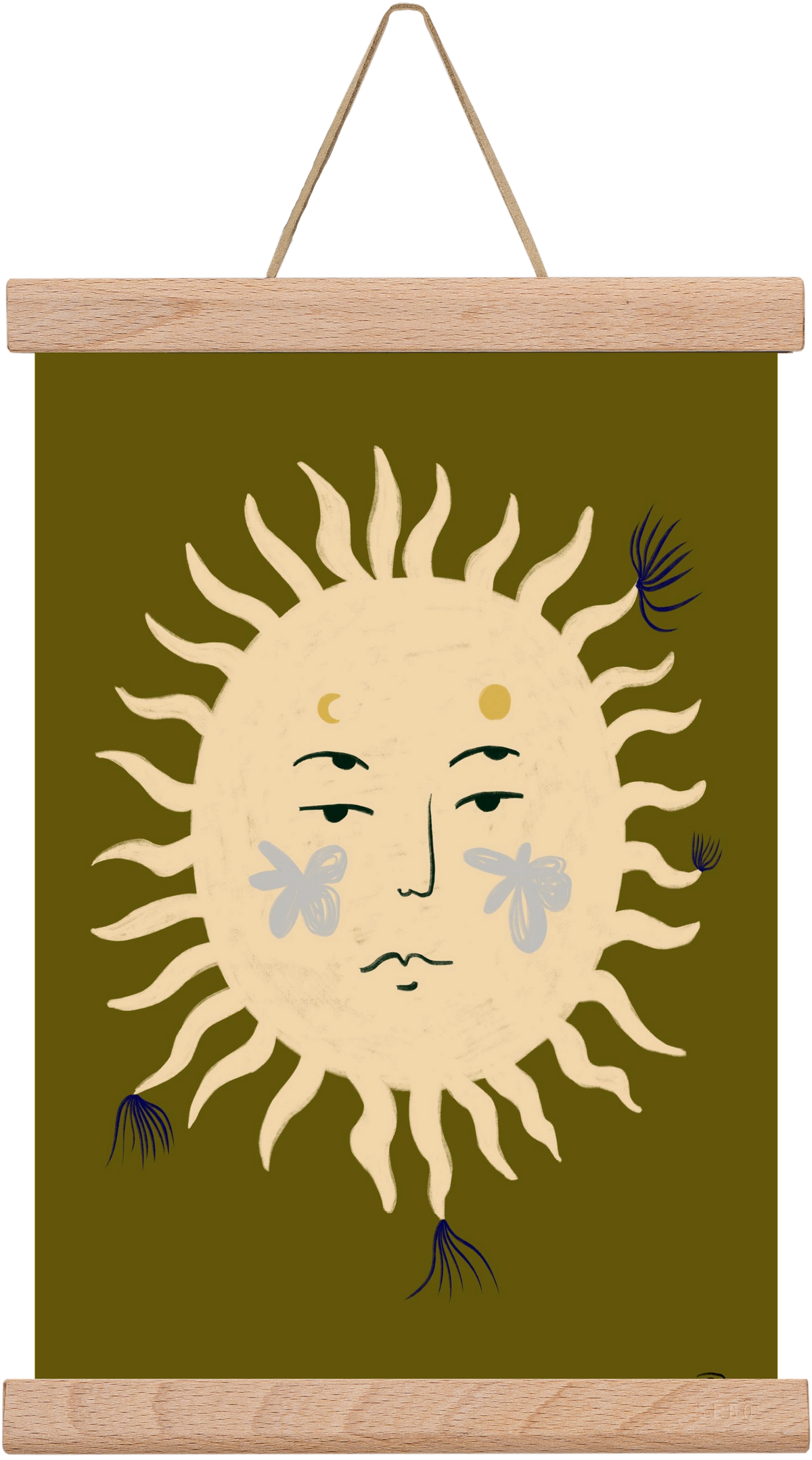 OLIVE SUN, 20x30 cm (20x30 cm), Tölgy akasztó