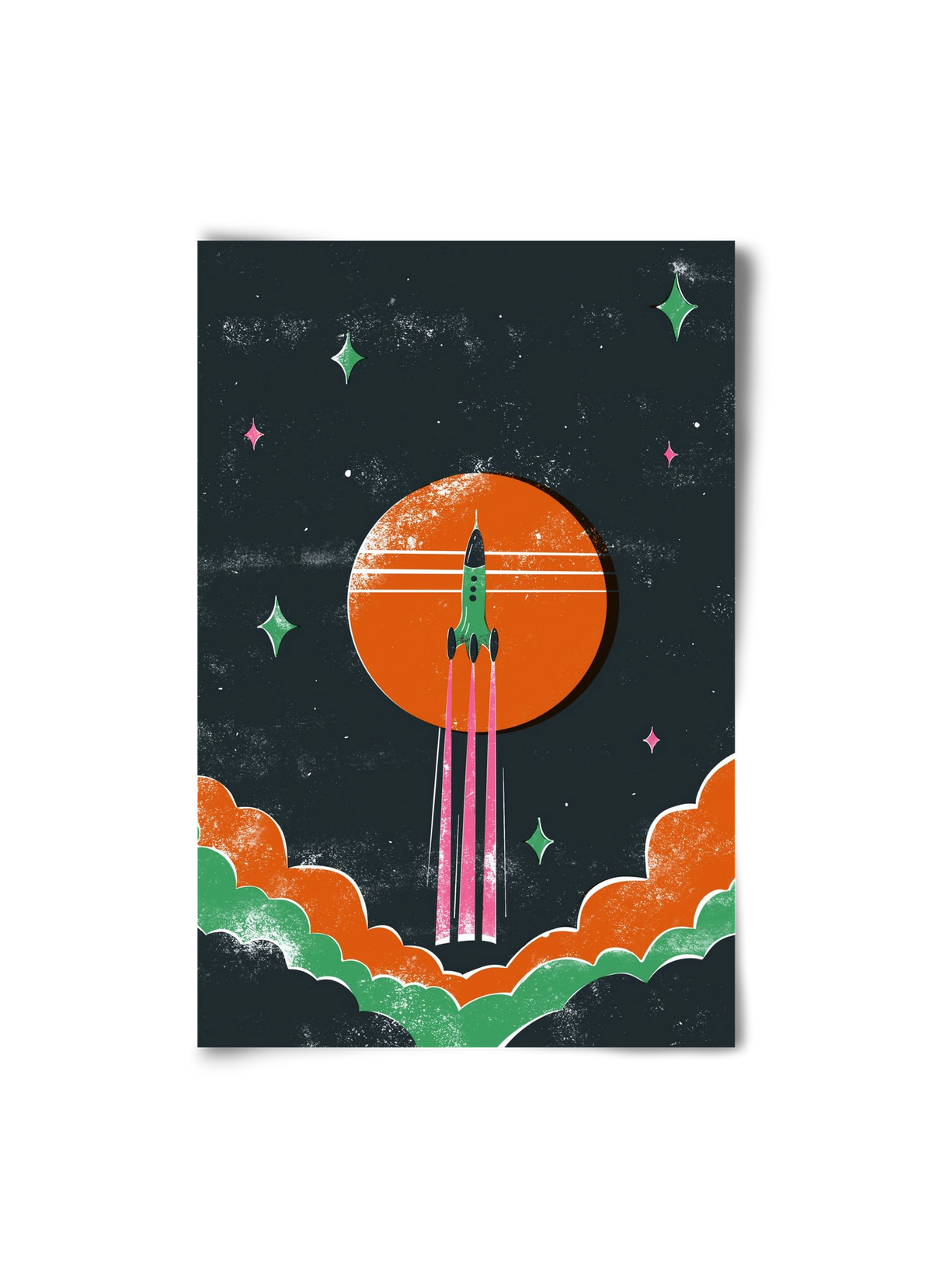 rakétanyár, 20x30 cm, Keret nélkül