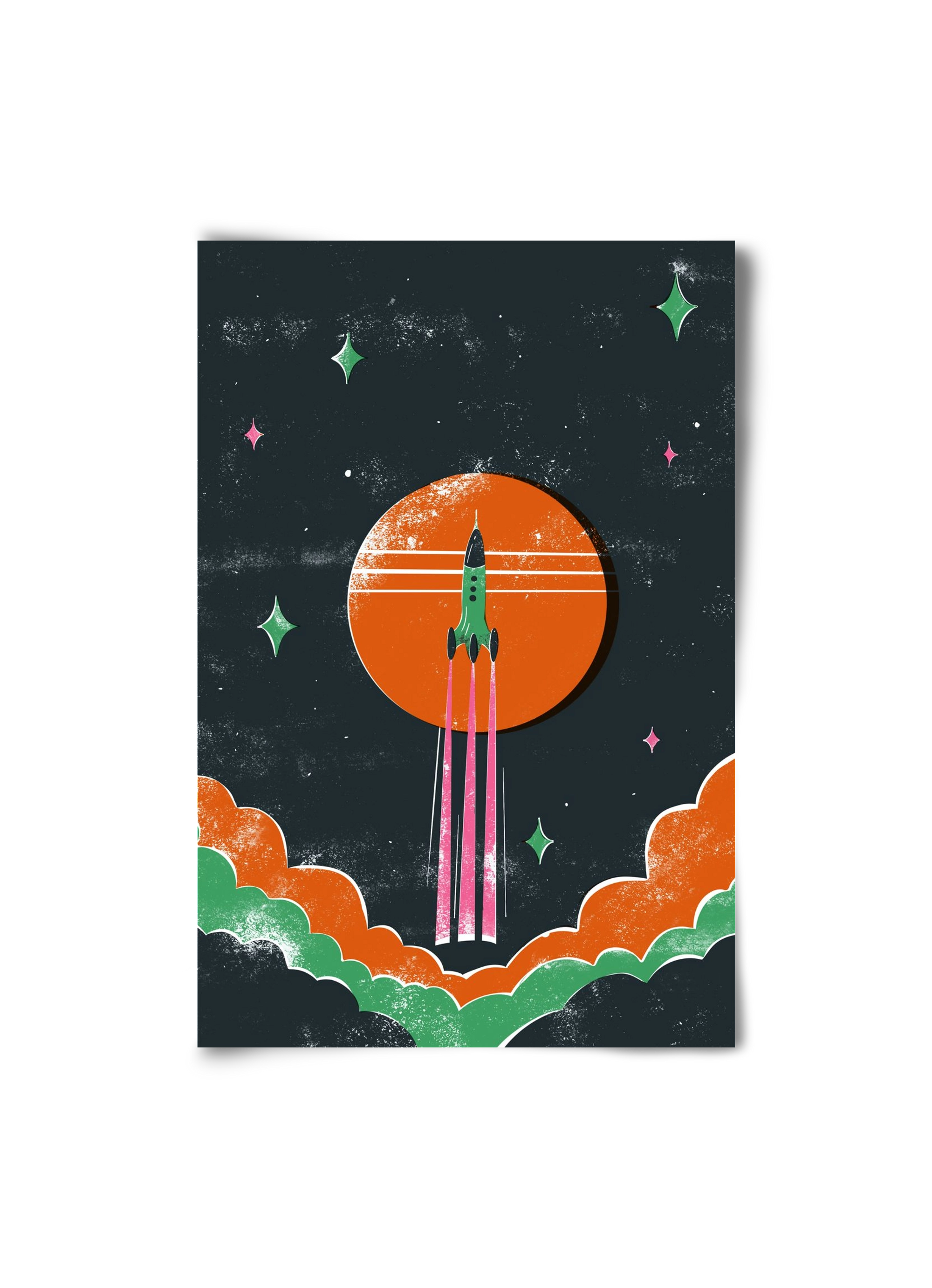 rakétanyár, 20x30 cm, Keret nélkül