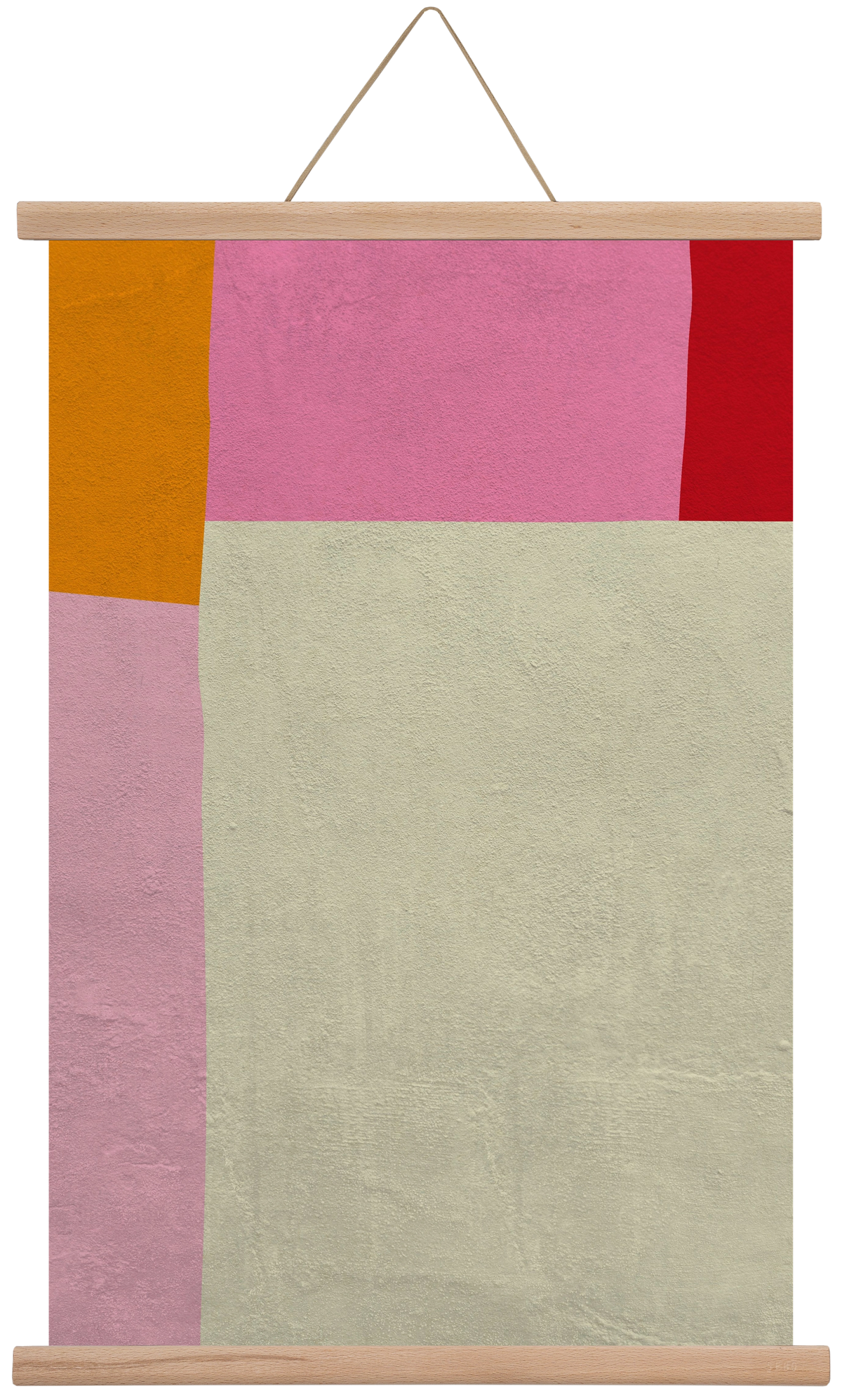 Pink, 40x60 cm (40x60 cm), Tölgy akasztó