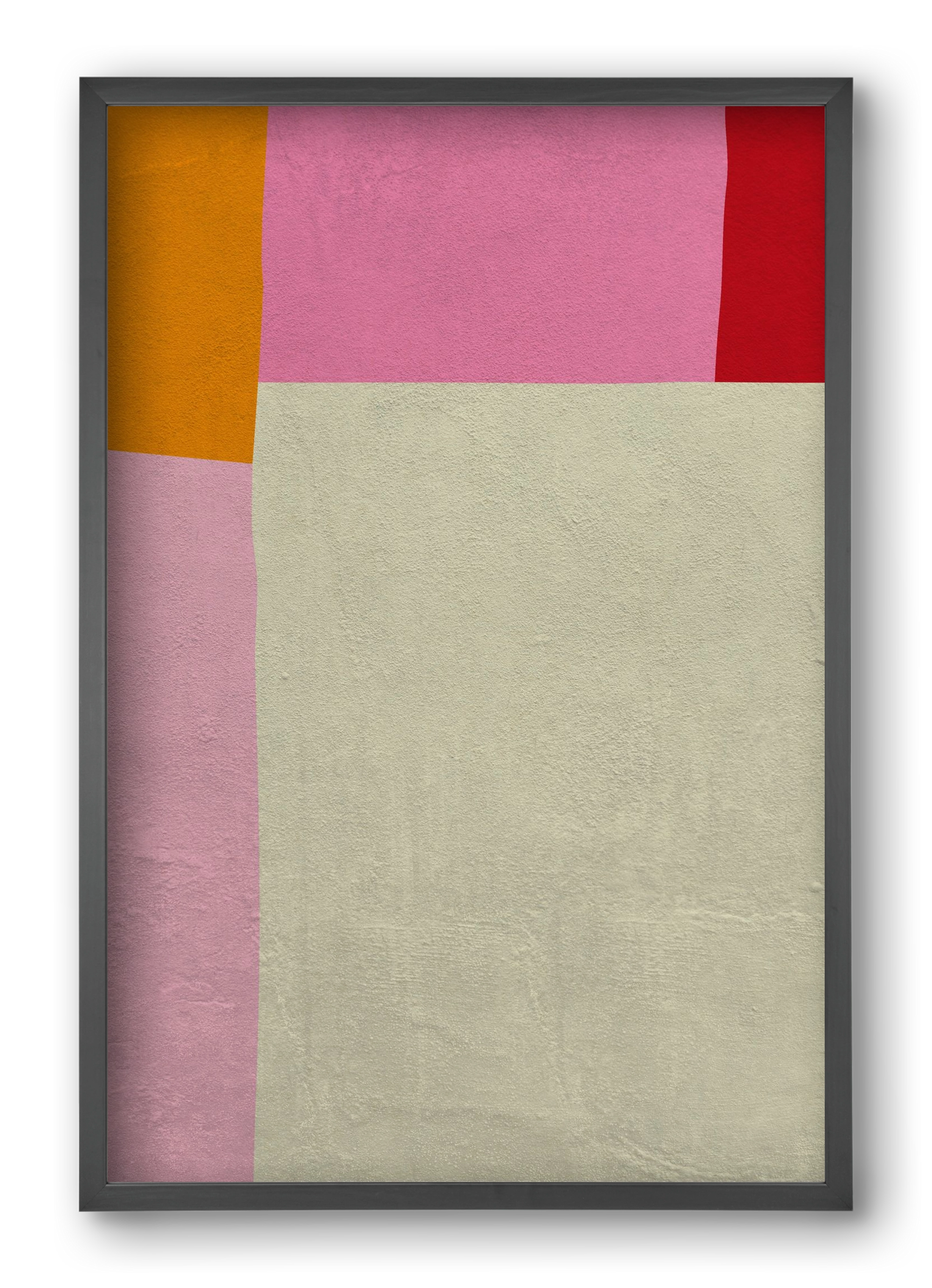 Pink, 40x60 cm (40x60 cm), Fekete keret