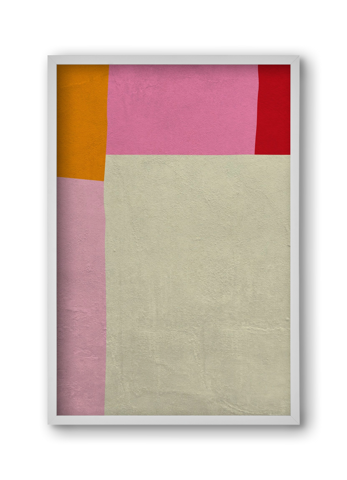 Pink, 30x45 cm (30x45 cm), Fehér keret