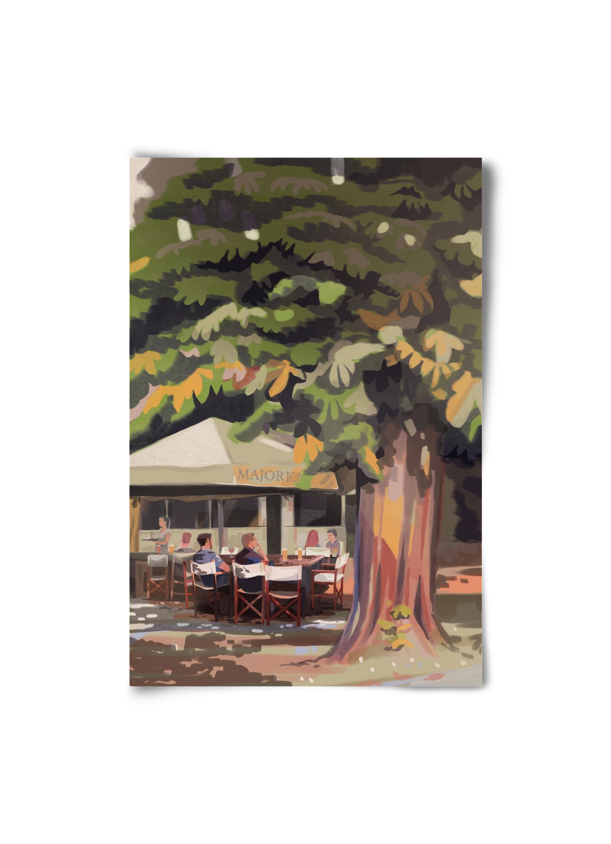 Majorka, 20x30 cm, Keret nélkül