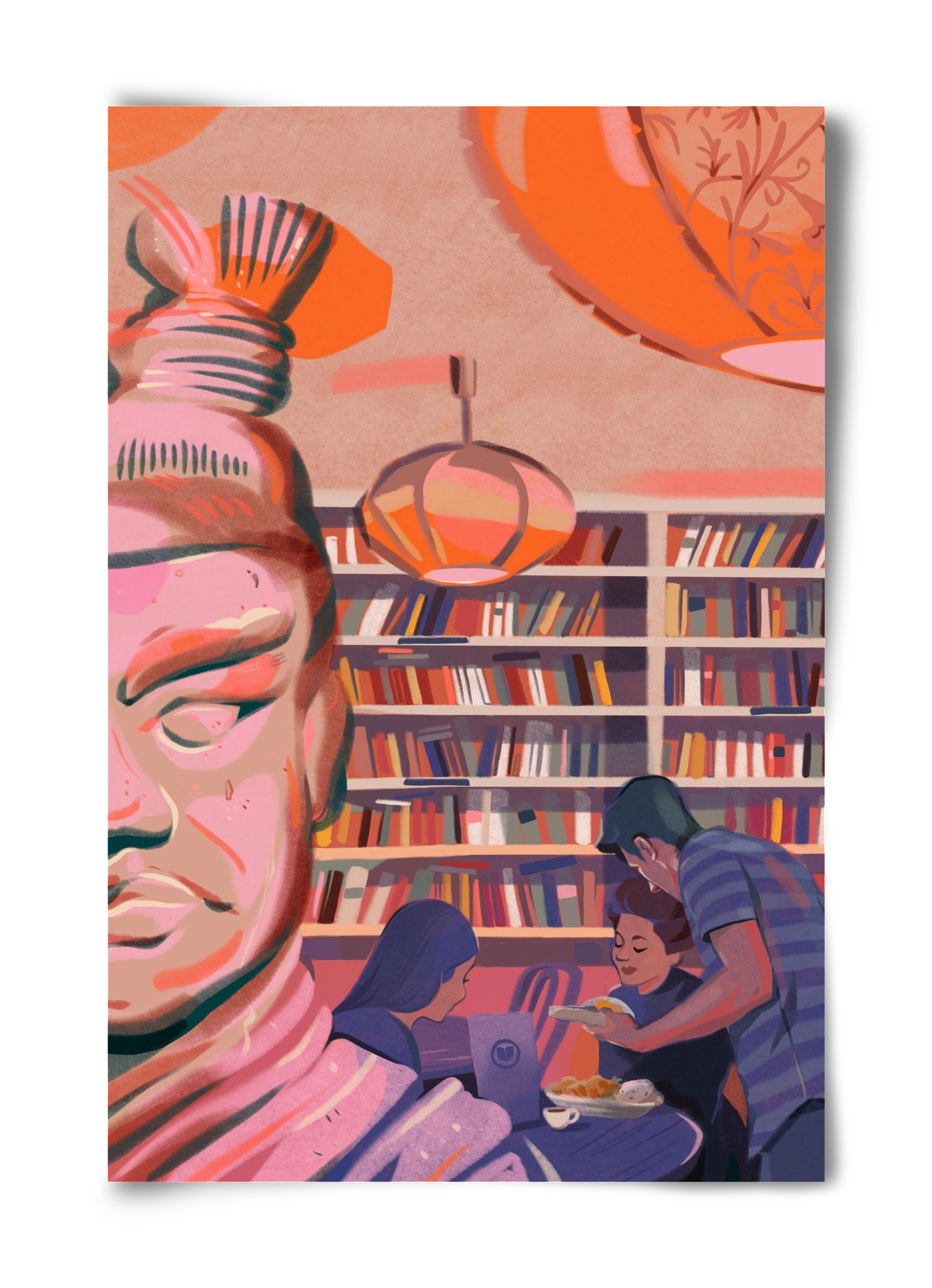 Kelet, 40x60 cm, Keret nélkül