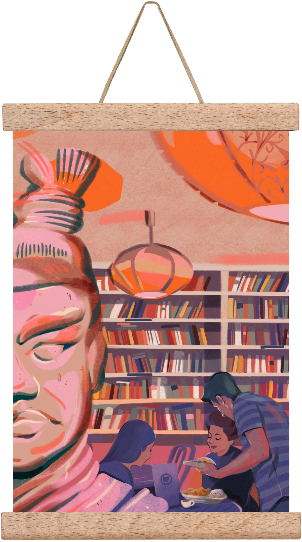 Kelet, 20x30 cm (20x30 cm), Tölgy akasztó