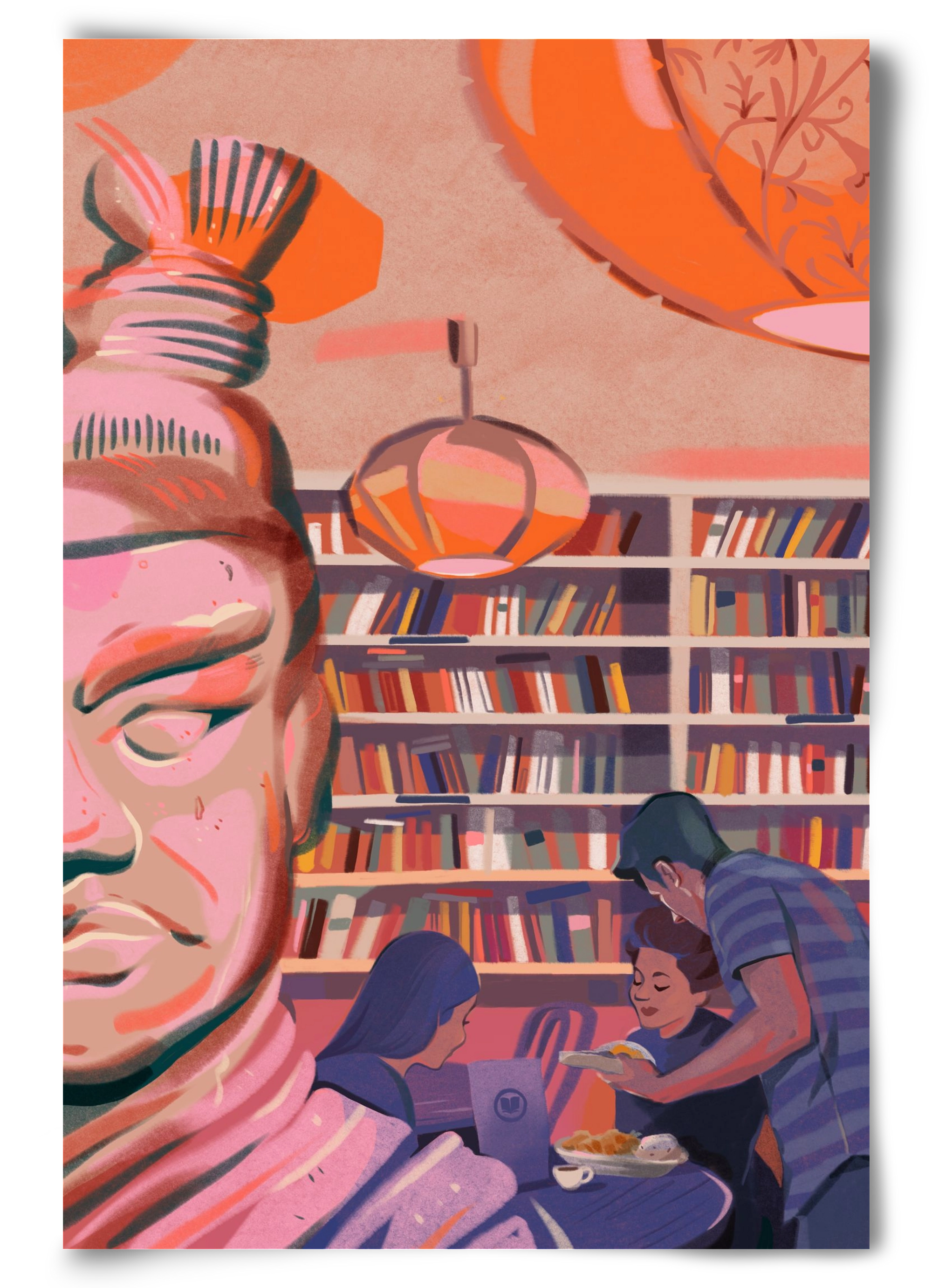 Kelet, 60x90 cm, Keret nélkül