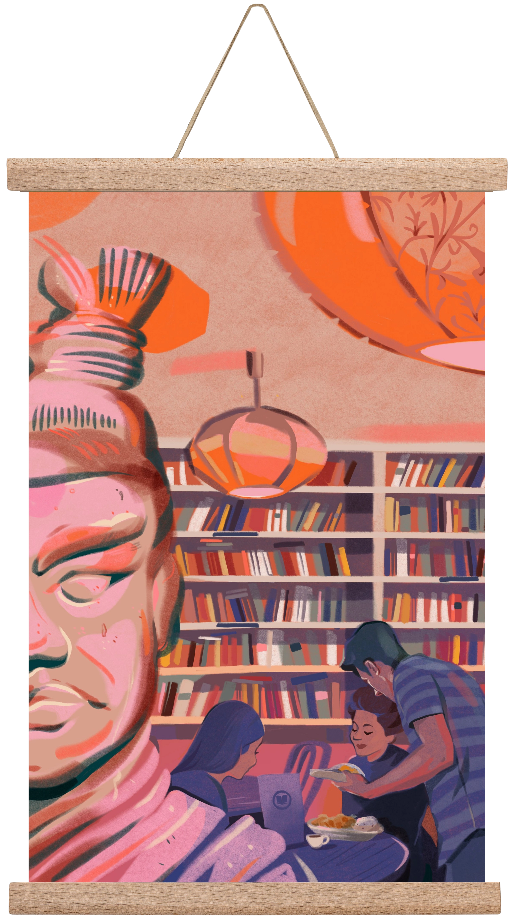 Kelet, 30x45 cm (30x45 cm), Tölgy akasztó