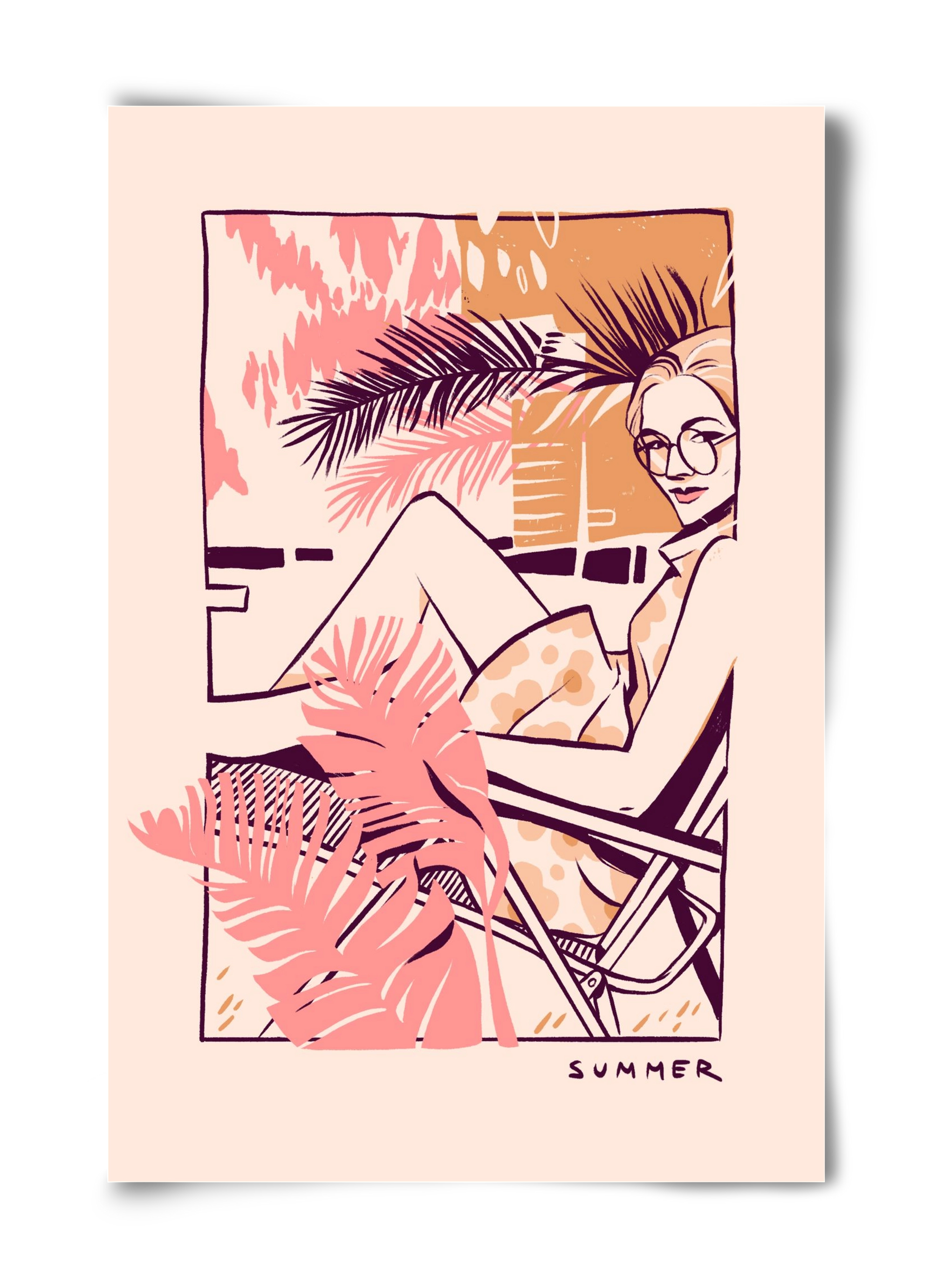 Summer, 40x60 cm, Keret nélkül