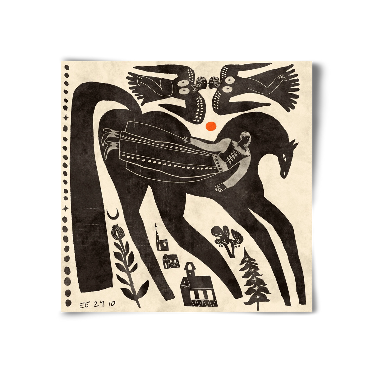 Lost souls, 30x30 cm, Keret nélkül