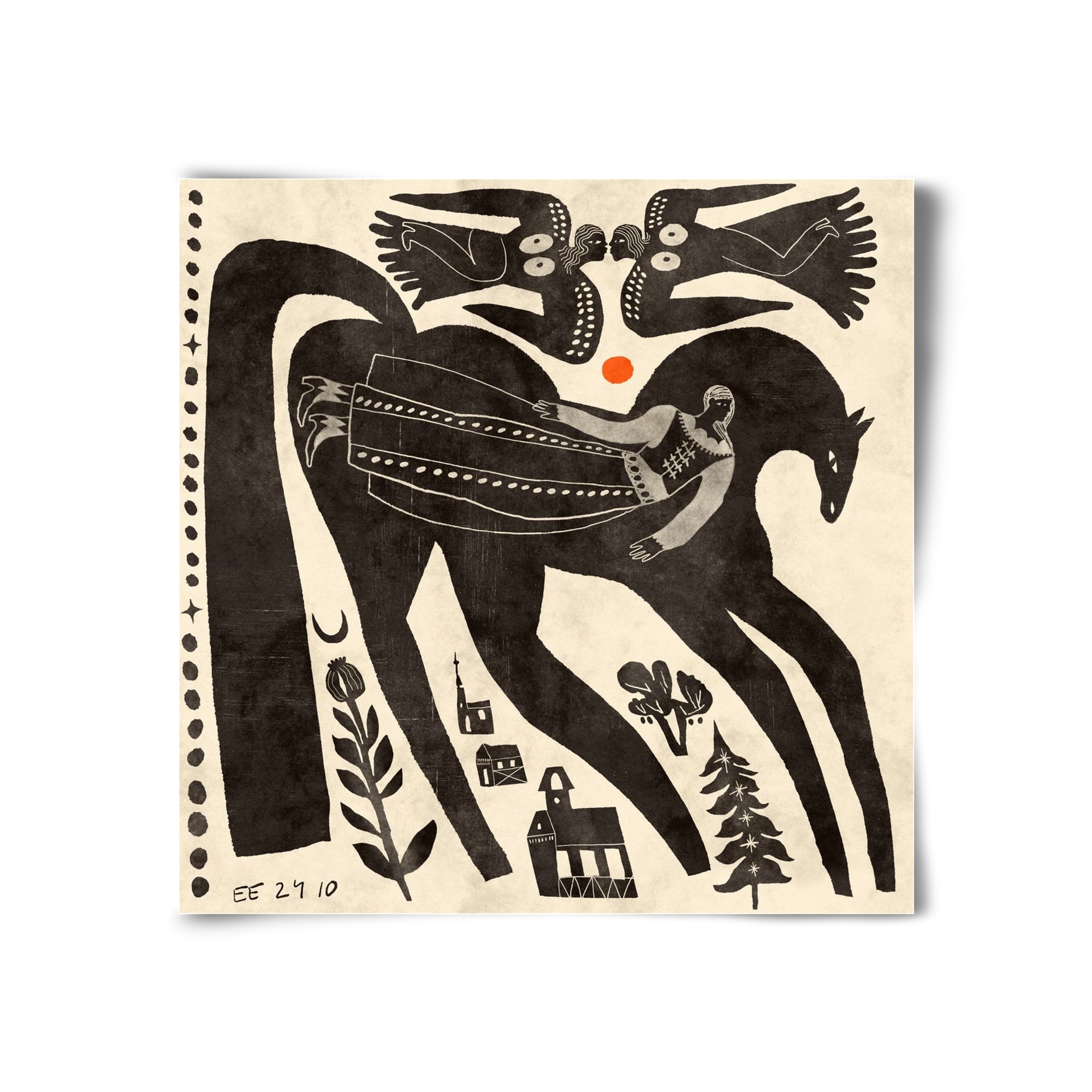 Lost souls, 30x30 cm, Keret nélkül