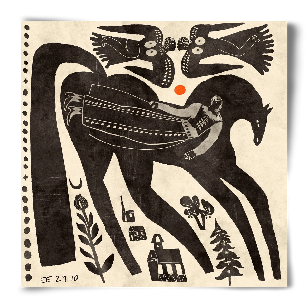 Lost souls, 50x50 cm, Keret nélkül