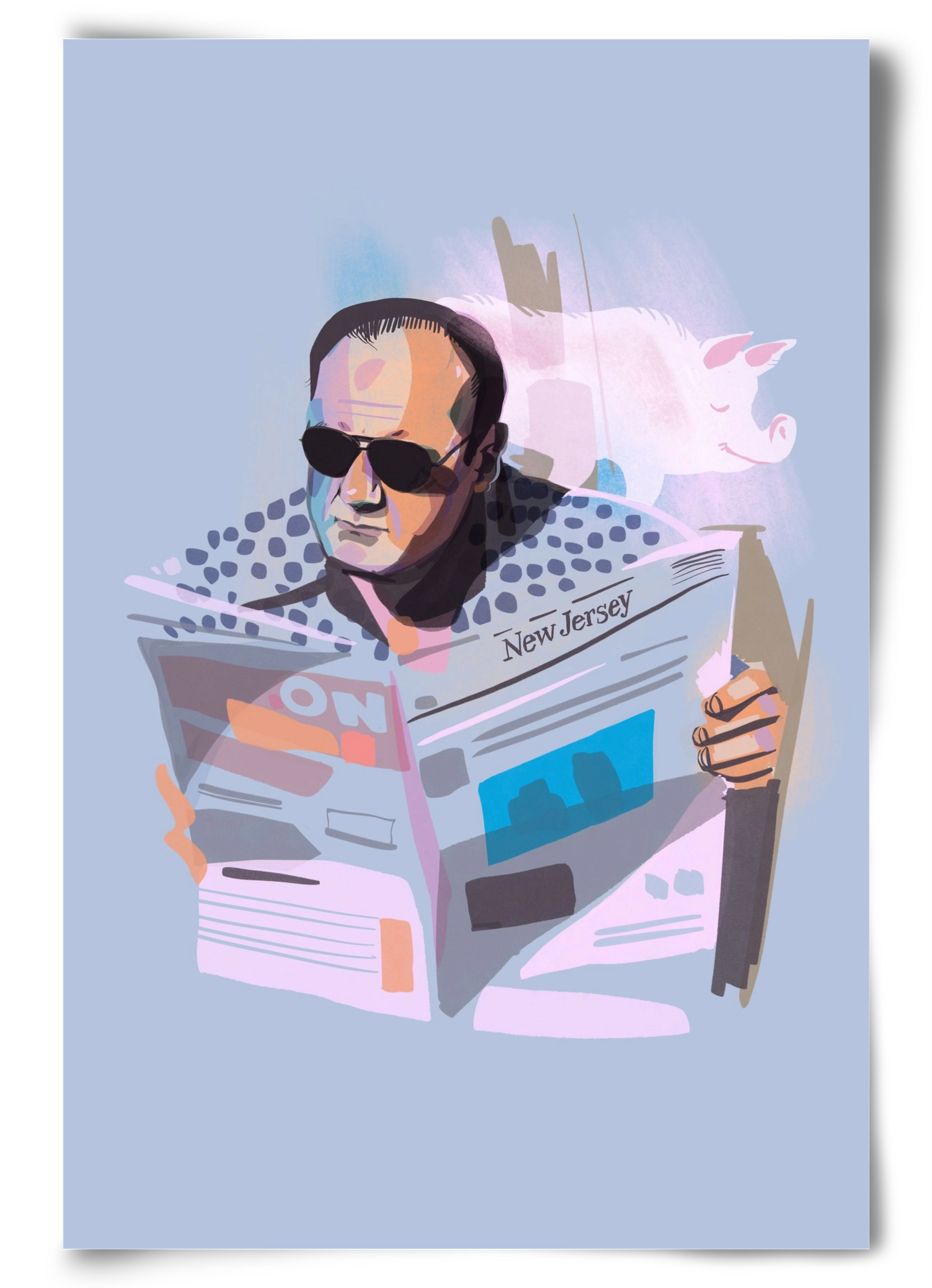 Sopranos, 60x90 cm, Keret nélkül