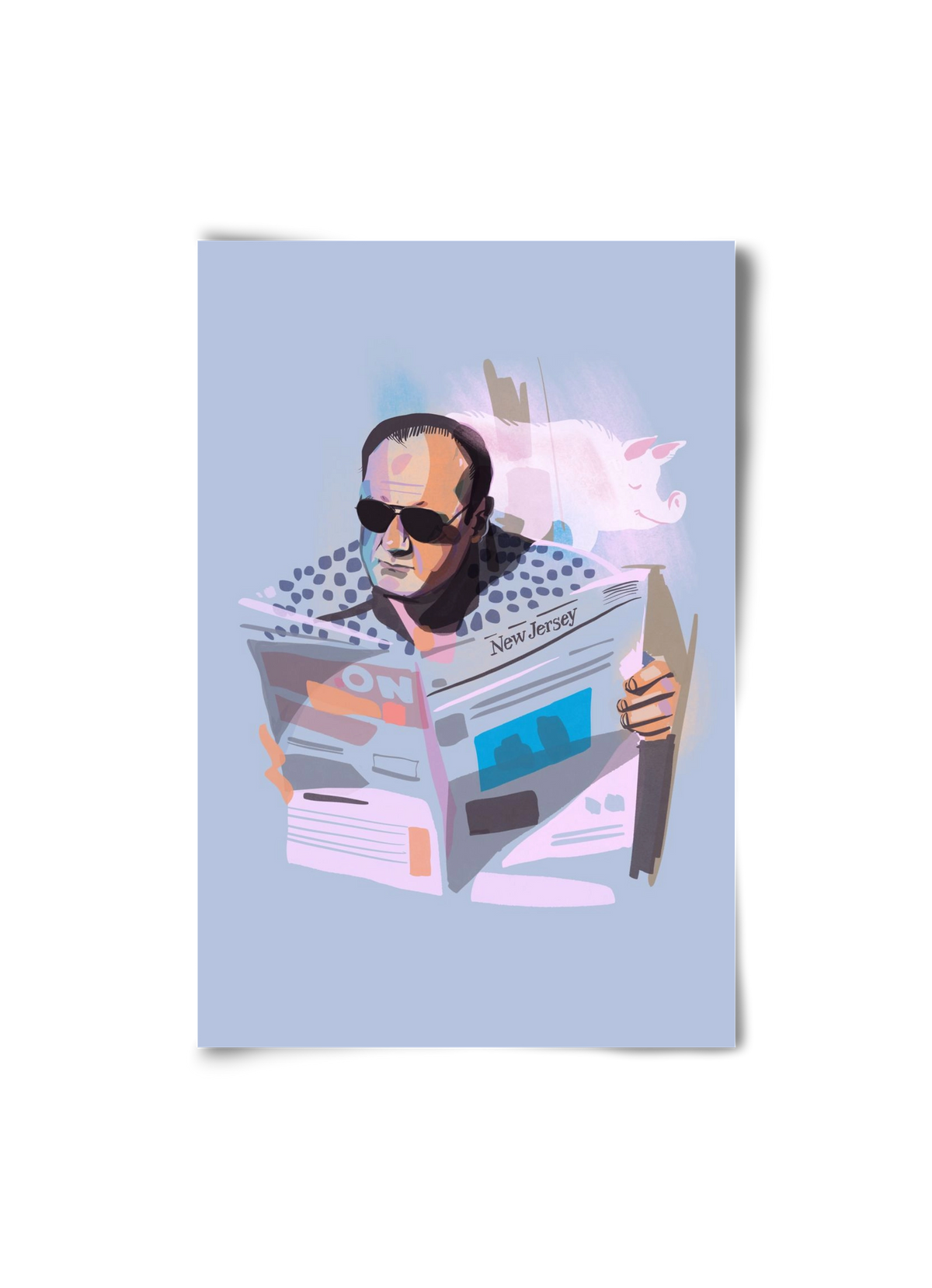 Sopranos, 20x30 cm, Keret nélkül