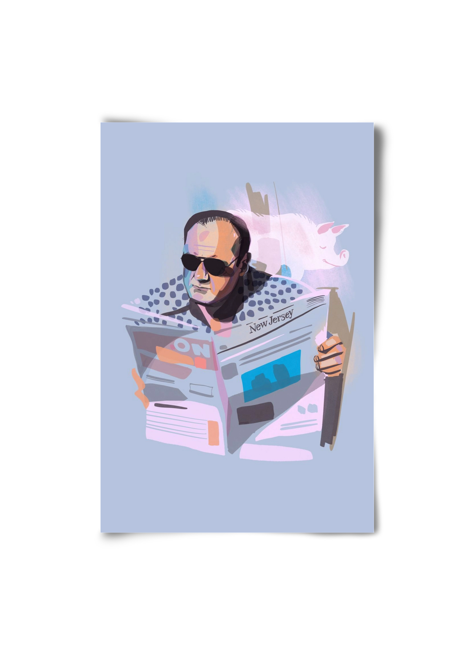 Sopranos, 20x30 cm, Keret nélkül