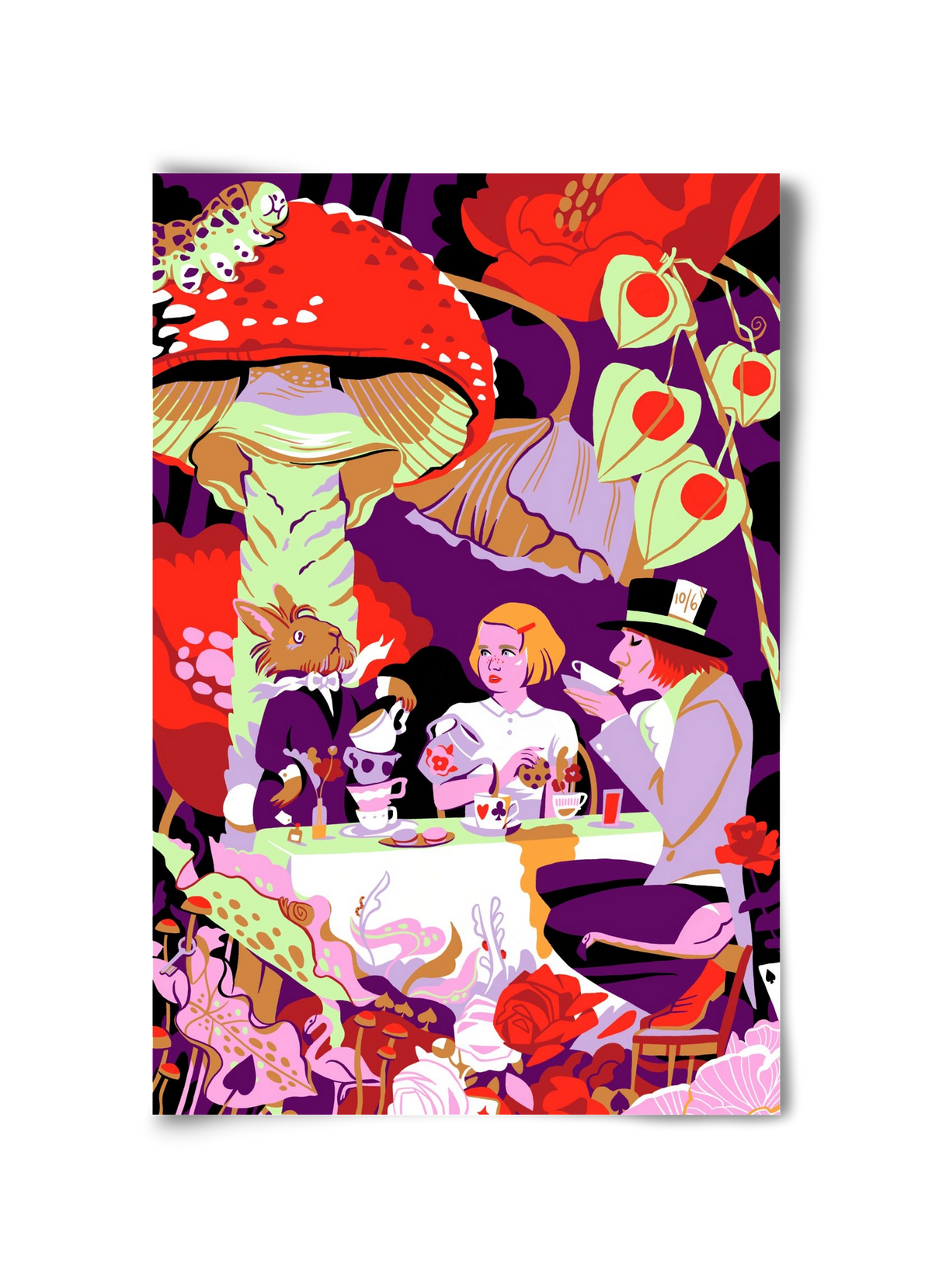 Alice in Wonderland, 30x45 cm, Keret nélkül