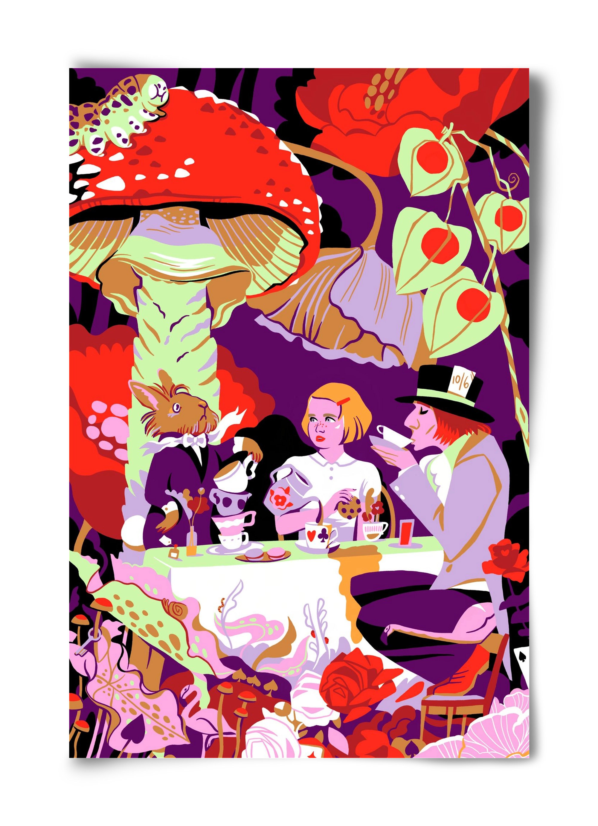 Alice in Wonderland, 40x60 cm, Keret nélkül