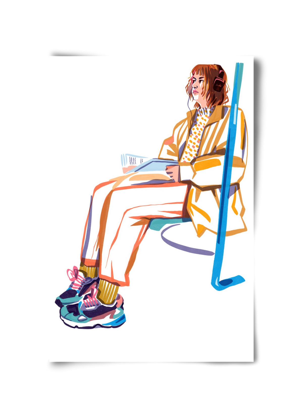 Buszon 1, 30x45 cm, Keret nélkül