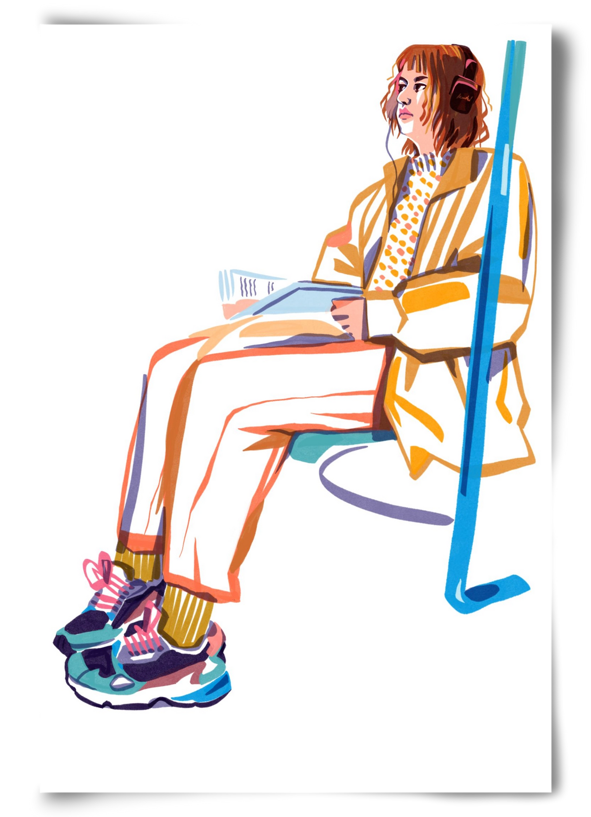 Buszon 1, 60x90 cm, Keret nélkül