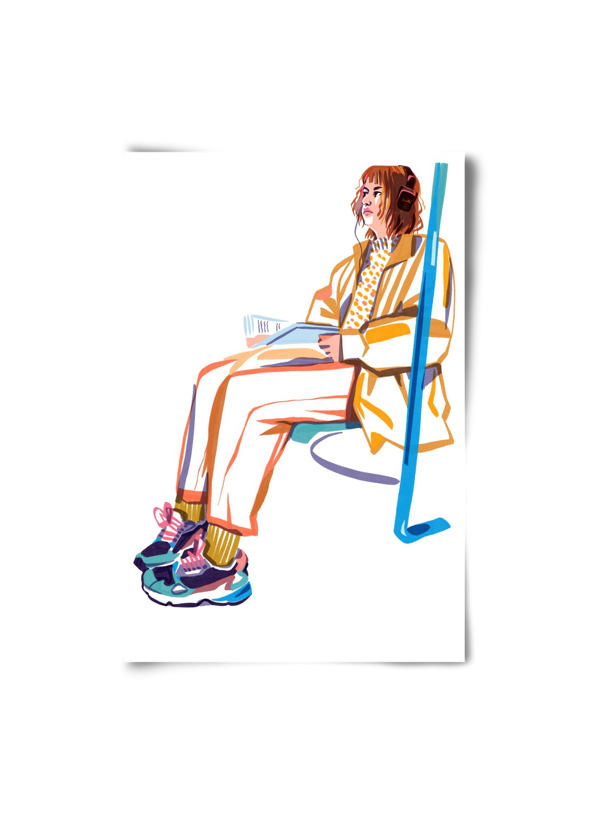 Buszon 1, 20x30 cm, Keret nélkül