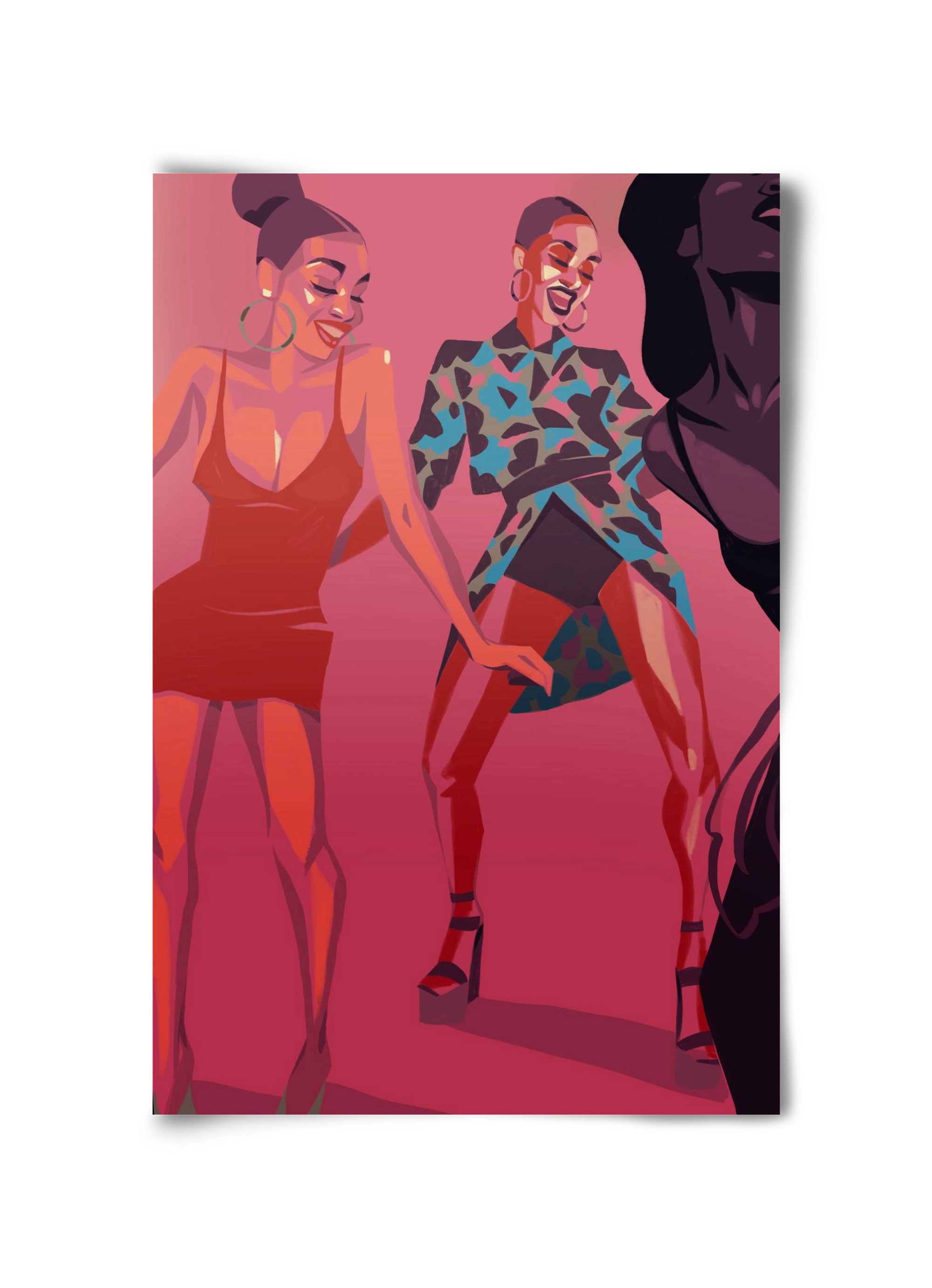 Dance, 30x45 cm, Keret nélkül