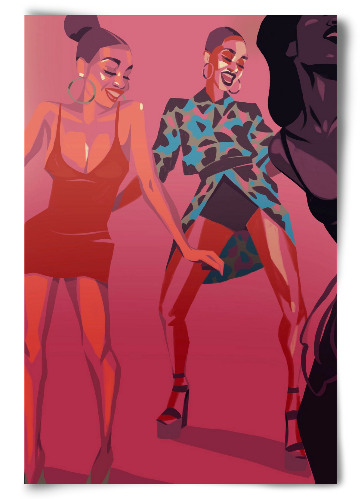 Dance, 60x90 cm, Keret nélkül