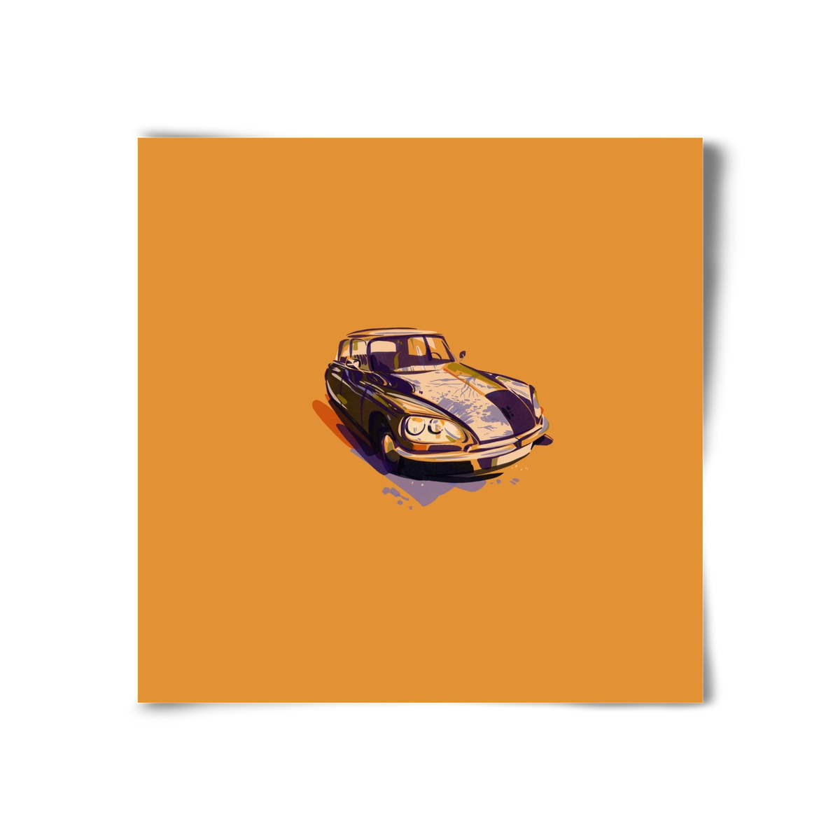 Citroen DS23, 30x30 cm, Keret nélkül