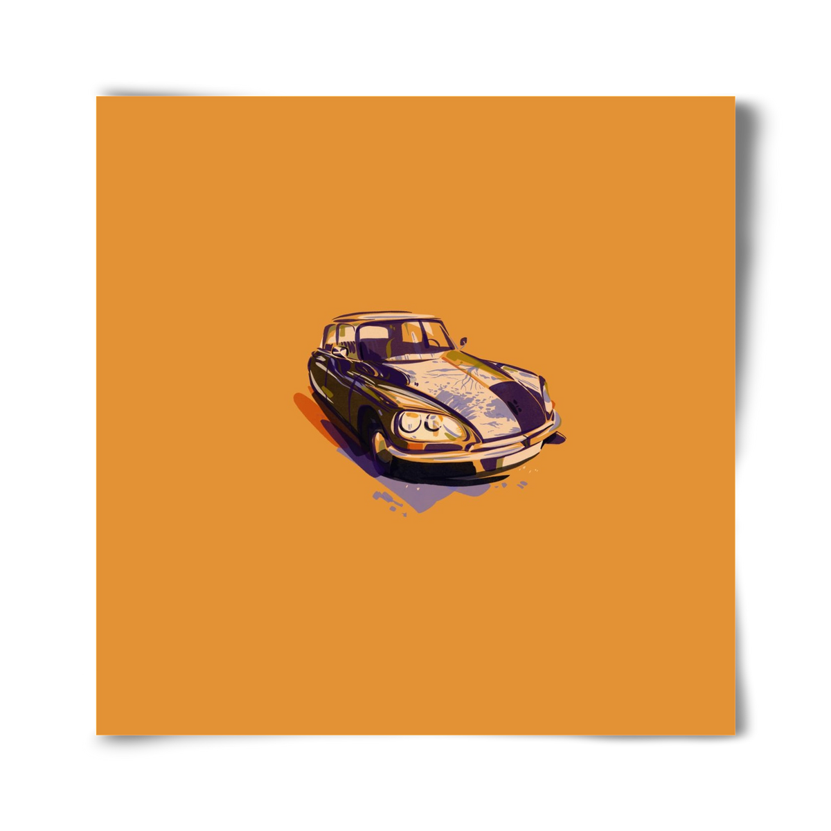 Citroen DS23, 40x40 cm, Keret nélkül