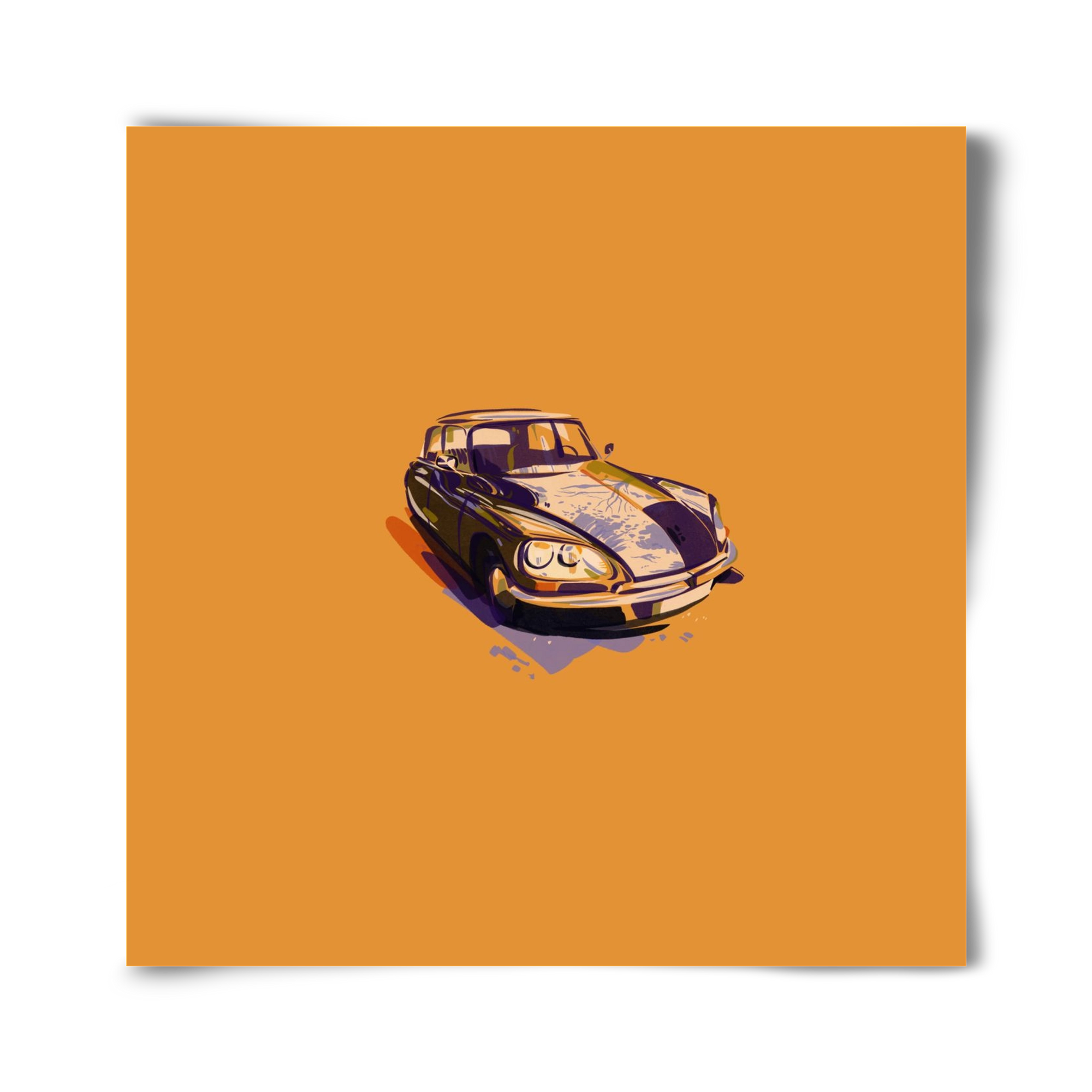 Citroen DS23, 40x40 cm, Keret nélkül