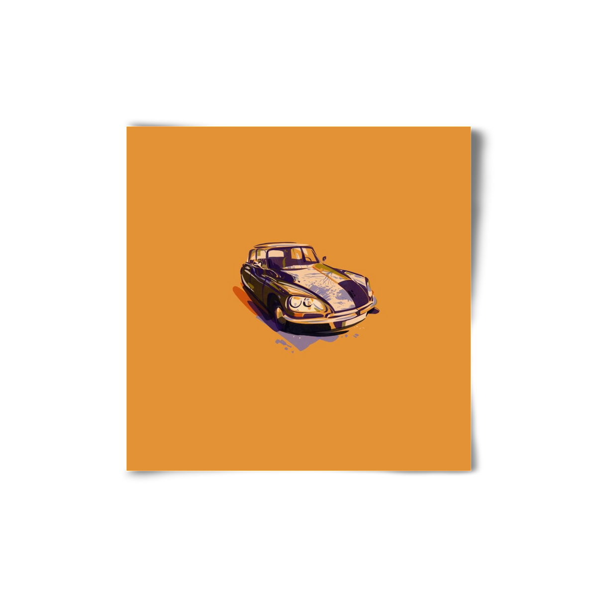 Citroen DS23, 20x20 cm, Keret nélkül