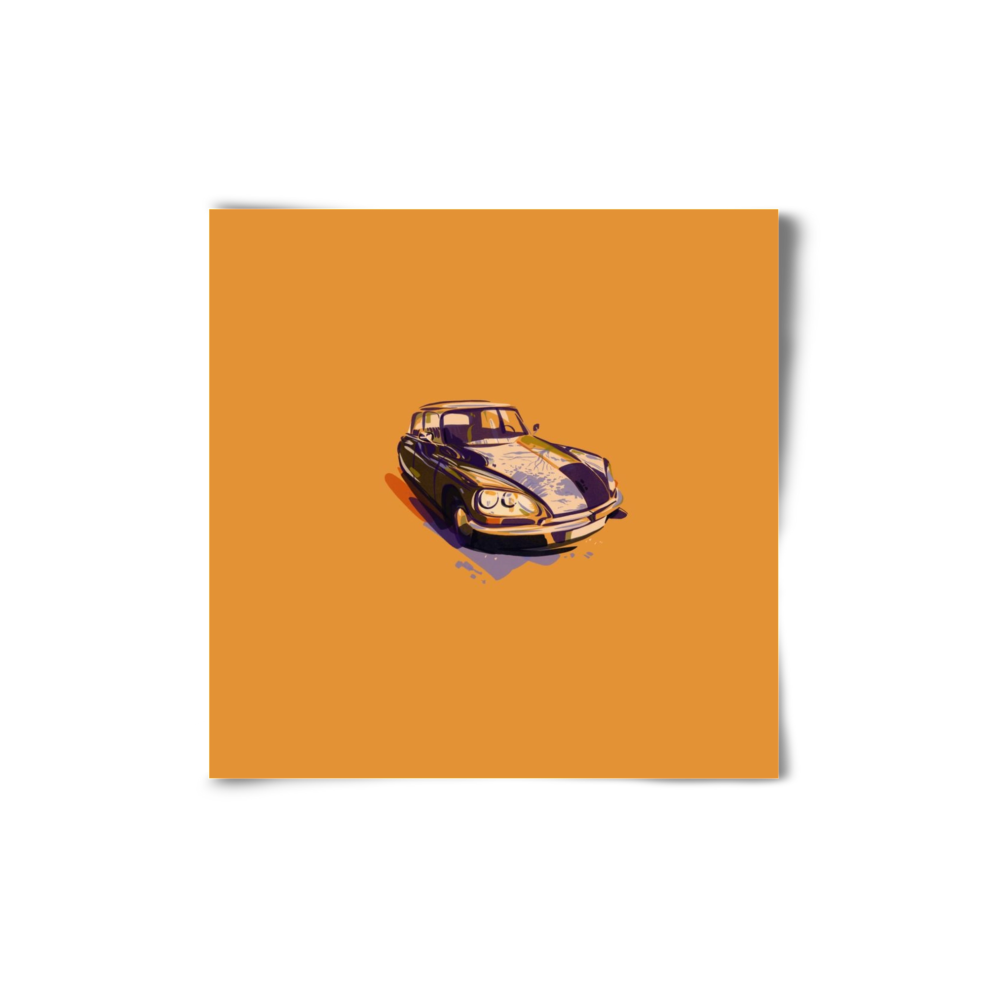 Citroen DS23, 20x20 cm, Keret nélkül