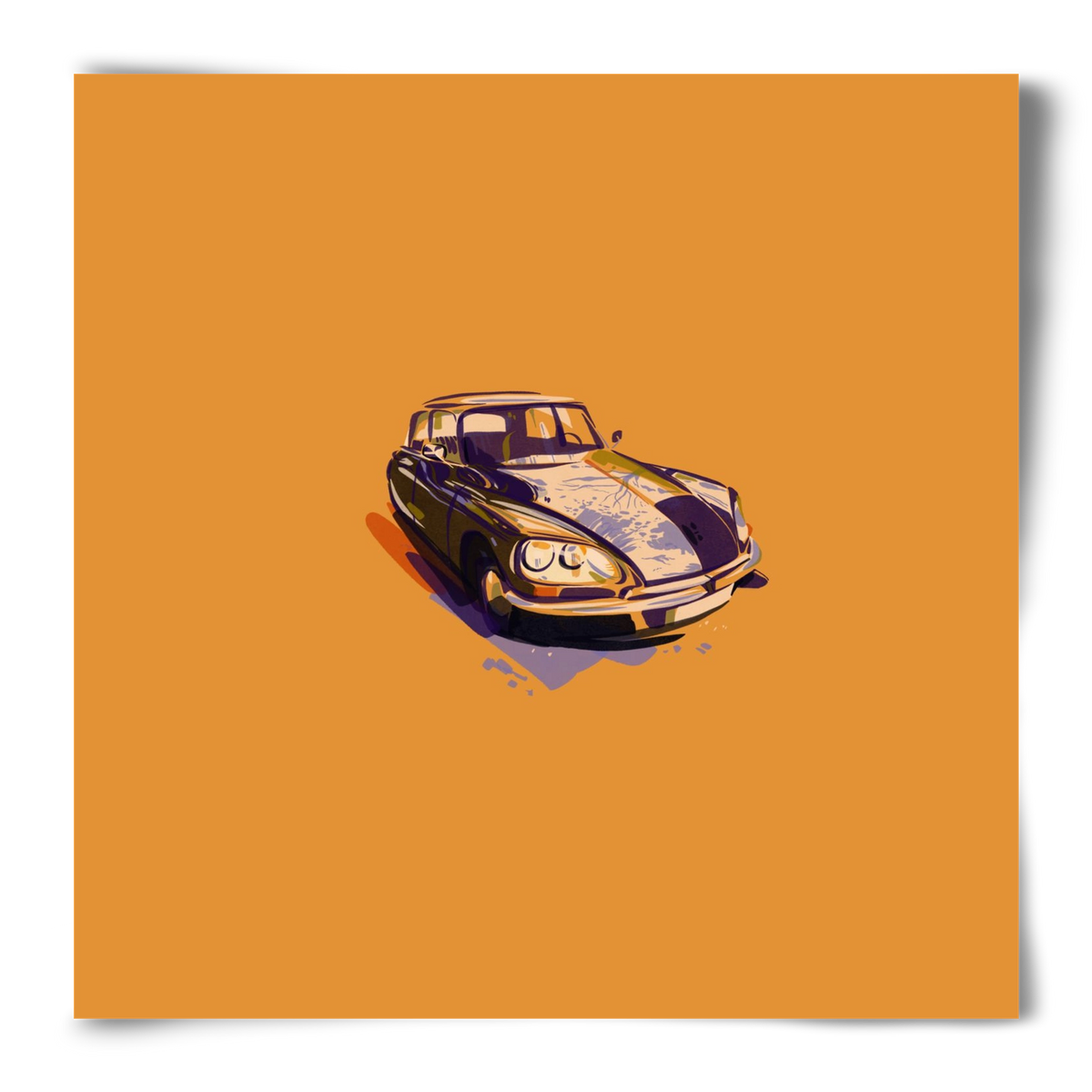 Citroen DS23, 50x50 cm, Keret nélkül