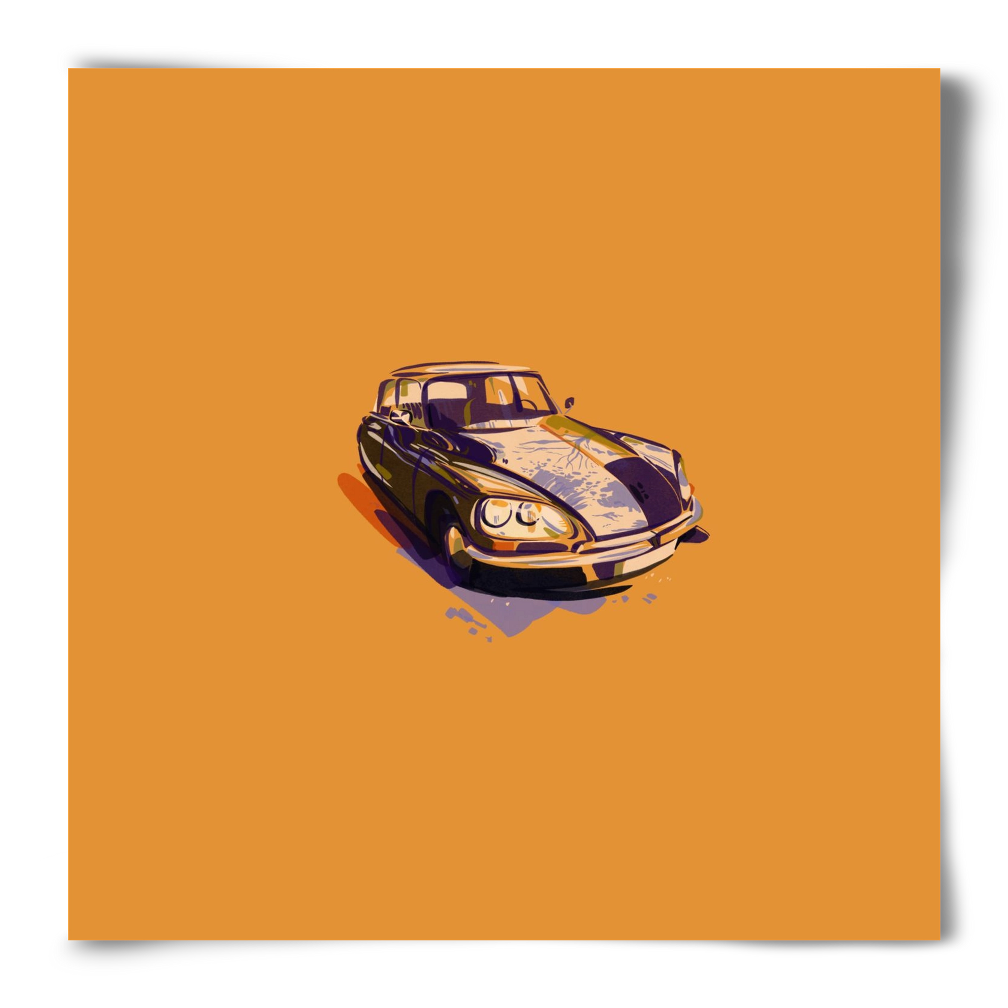 Citroen DS23, 50x50 cm, Keret nélkül