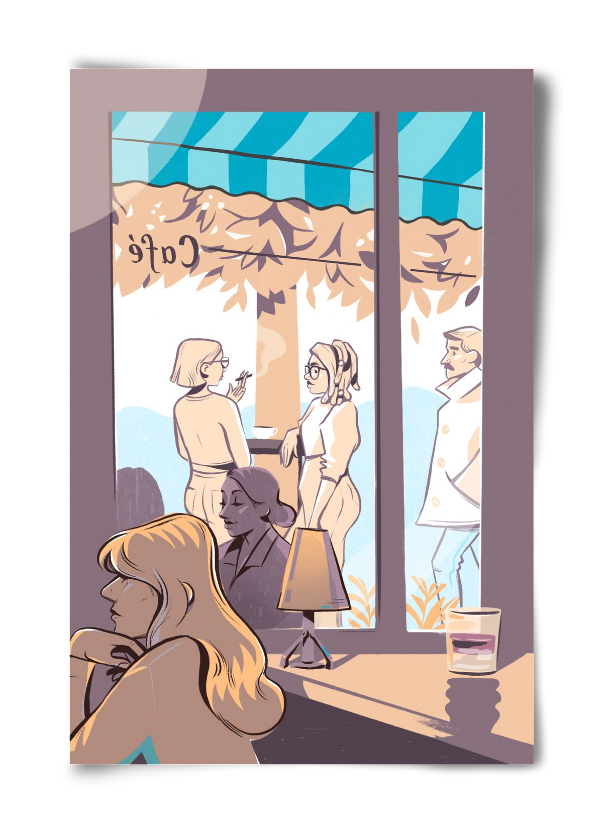 Kelet 2, 40x60 cm, Keret nélkül