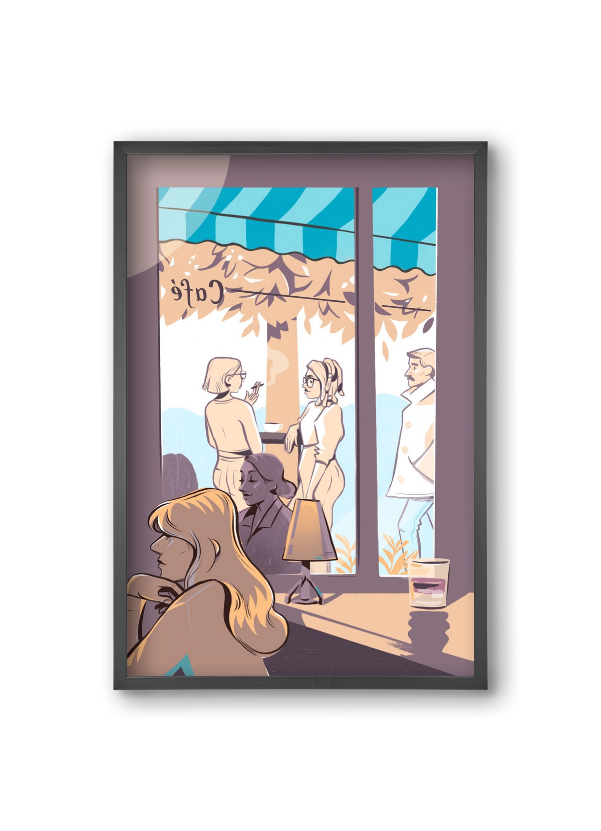 Kelet 2, 20x30 cm (20x30 cm), Fekete keret