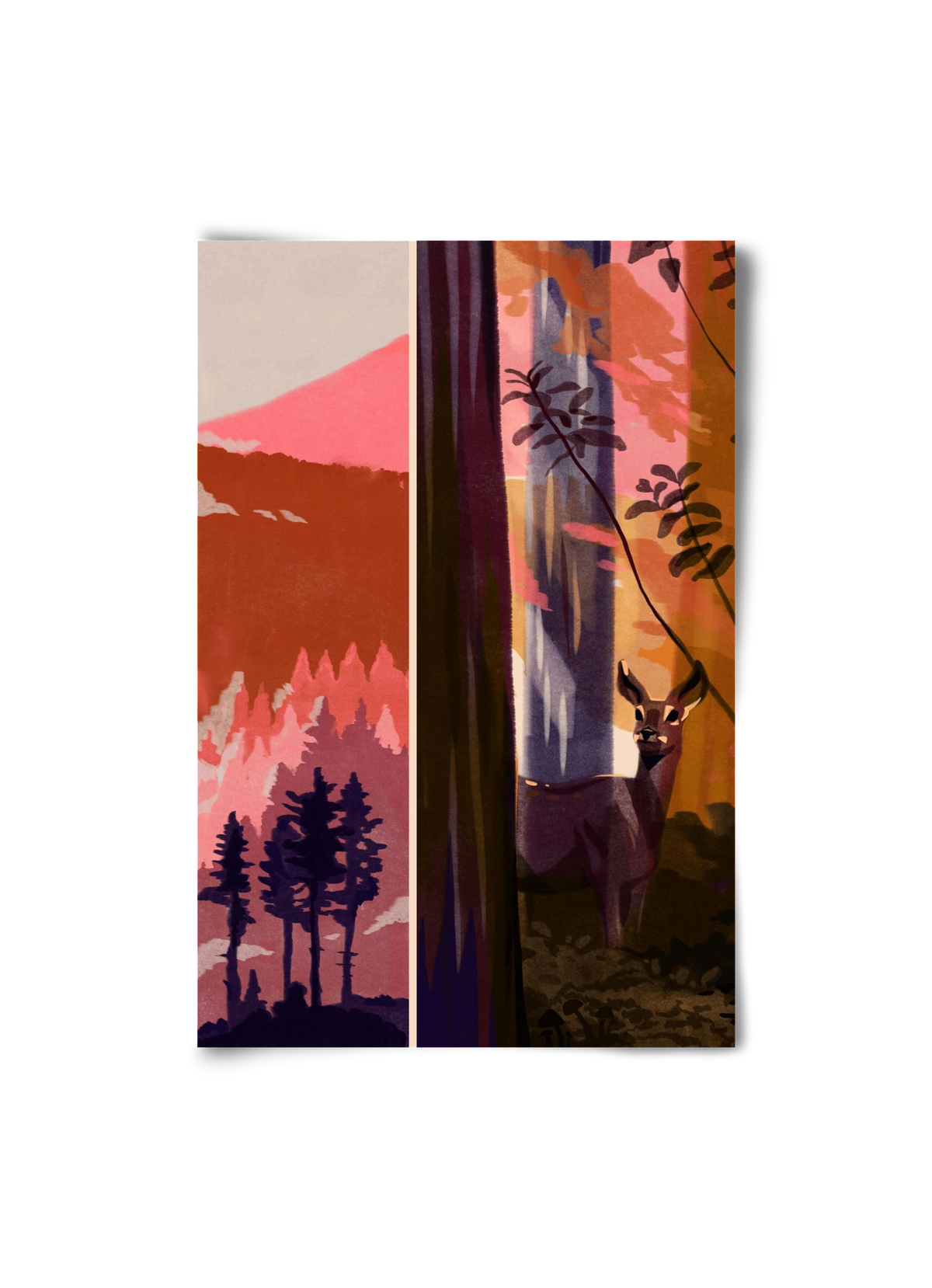 Forest, 20x30 cm, Keret nélkül